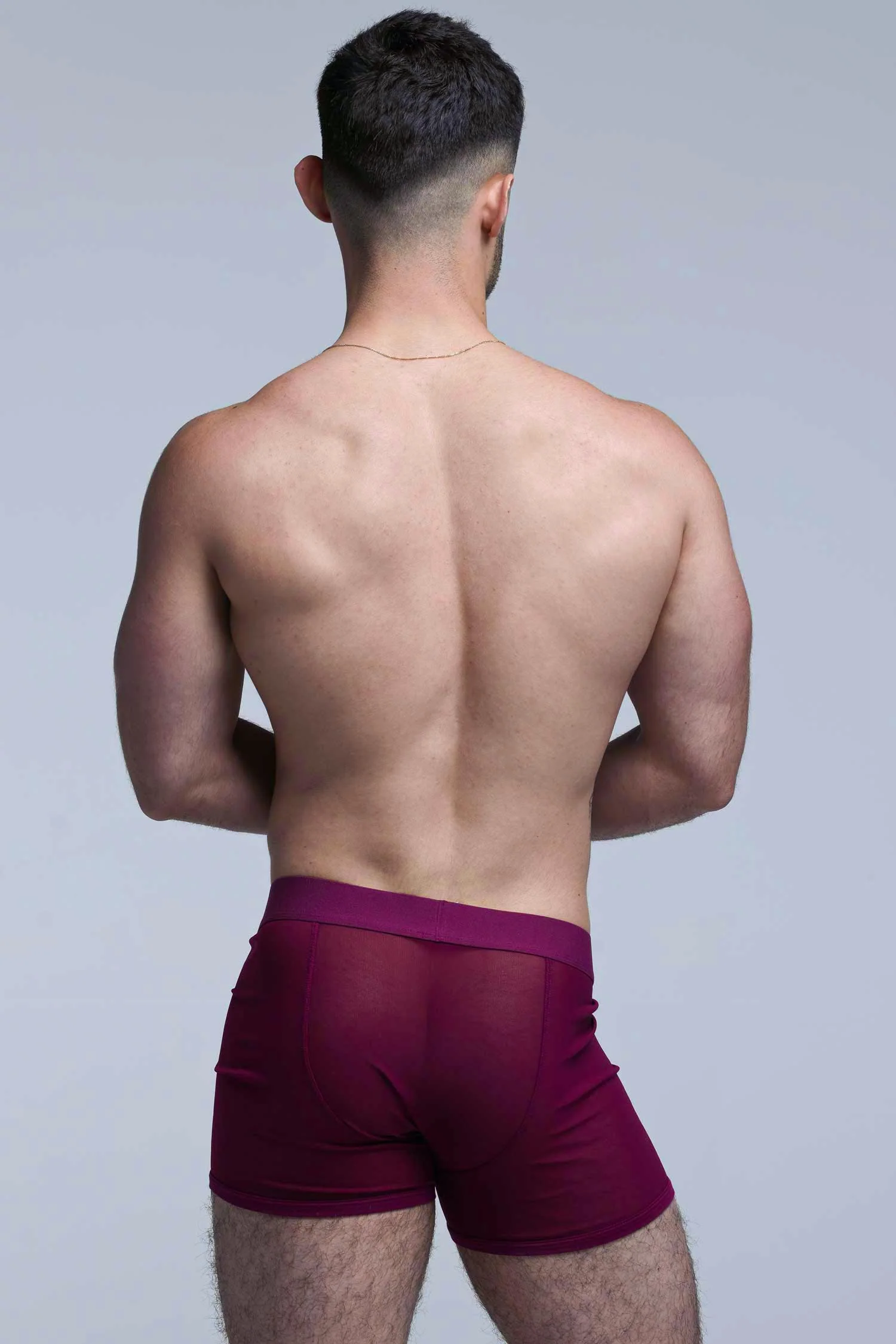 All Over Mesh Boxers - Cherry Crush - Image 2