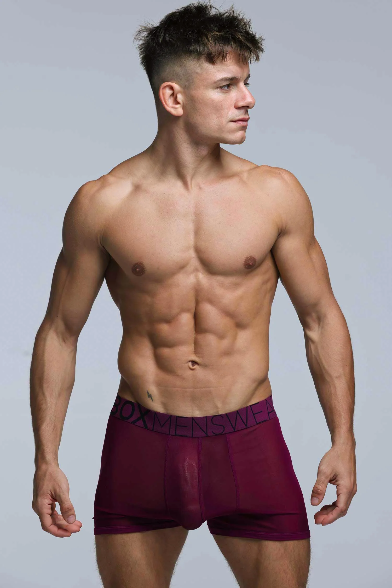 All Over Mesh Boxers - Cherry Crush - Image 8