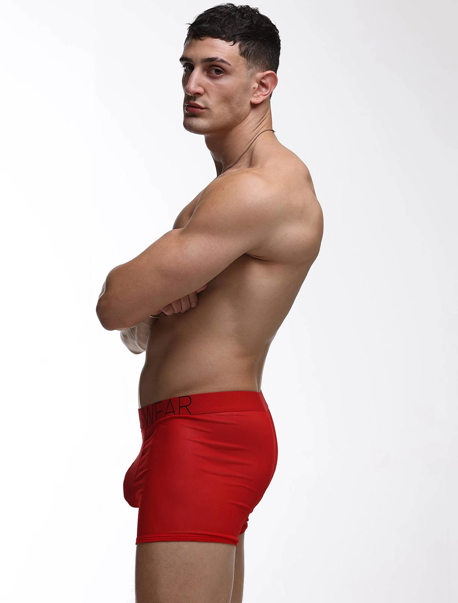 All Over Mesh Boxers - Direct Red - Image 5