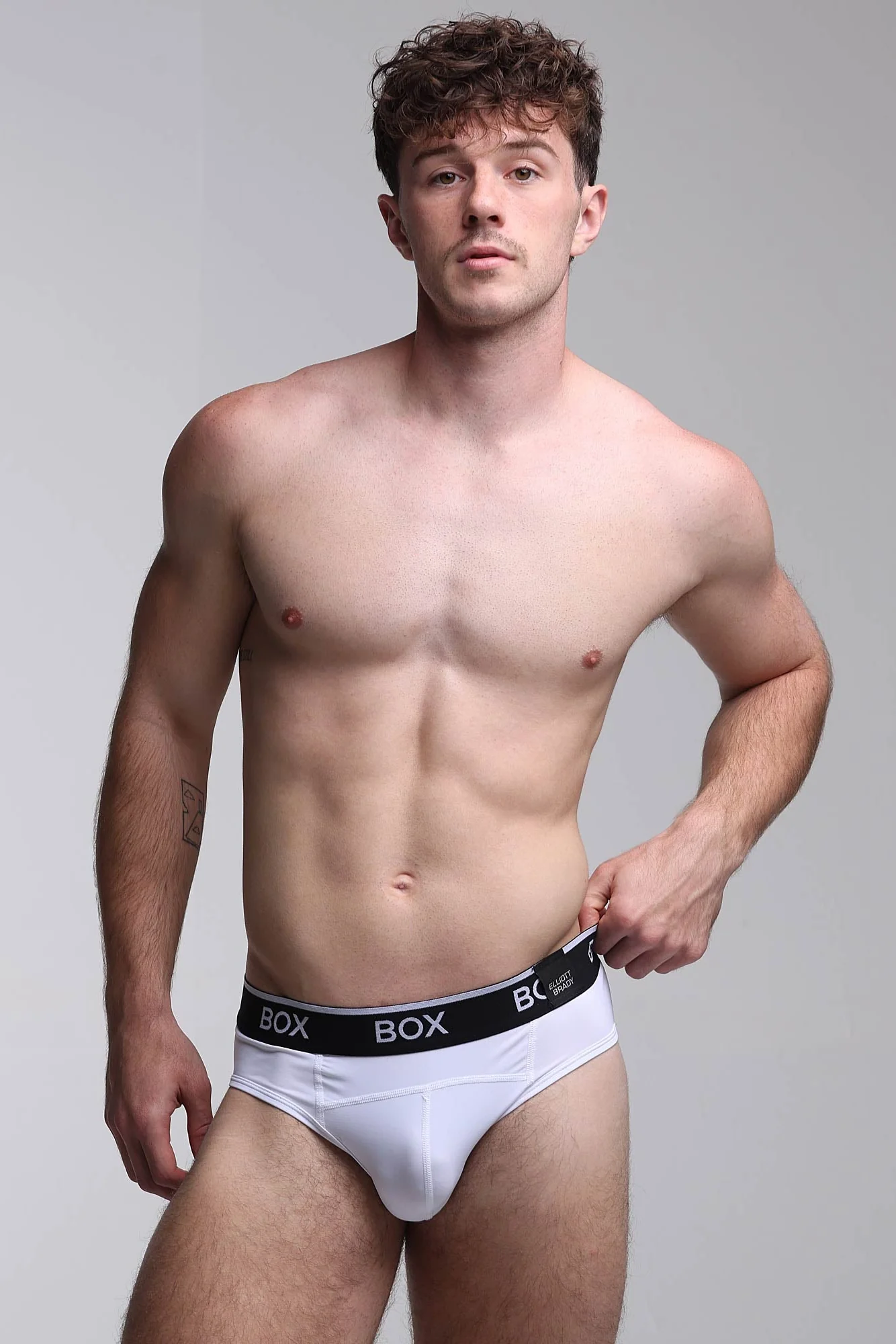 Box x Elliott: Elite Briefs - Arctic White