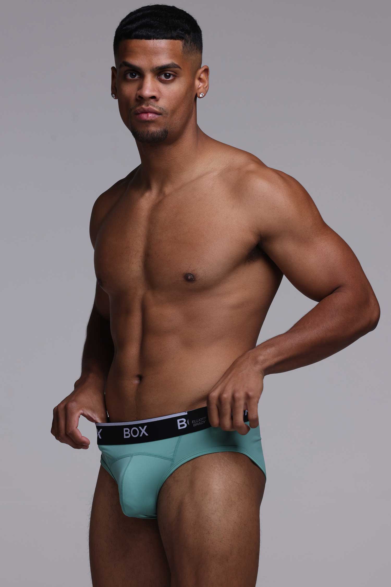 Box x Elliott: Elite Briefs - Forest Green - Image 2