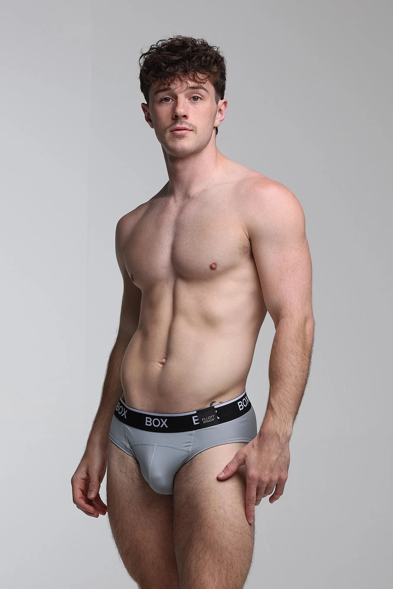 Box x Elliott: Elite Briefs - Graphite Grey - Image 2