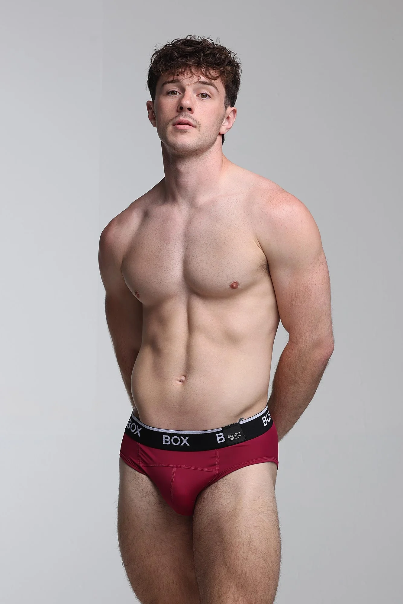 Box x Elliott: Elite Briefs - Rich Burgundy - Image 2
