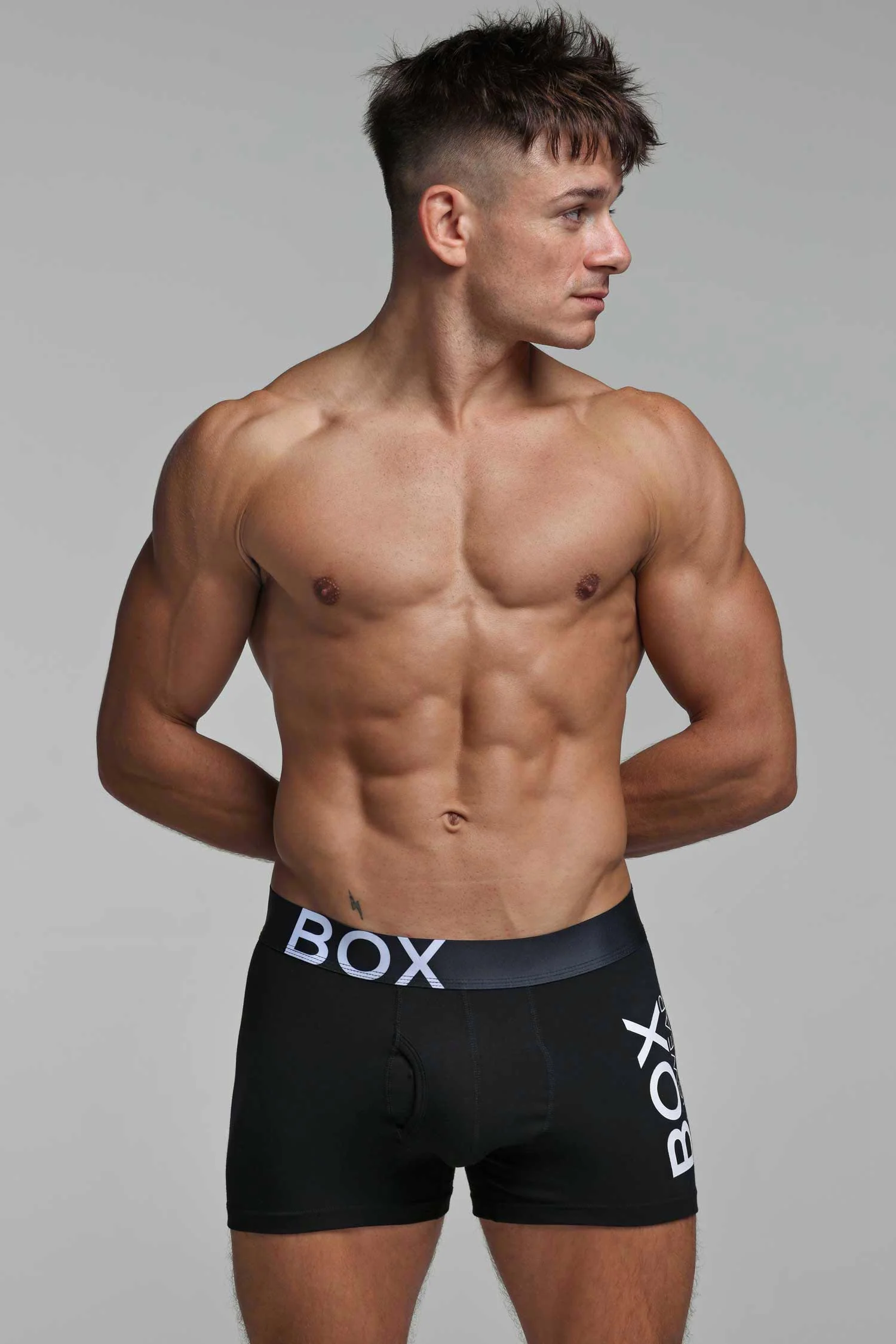 Mens Black Boxers - Image 6