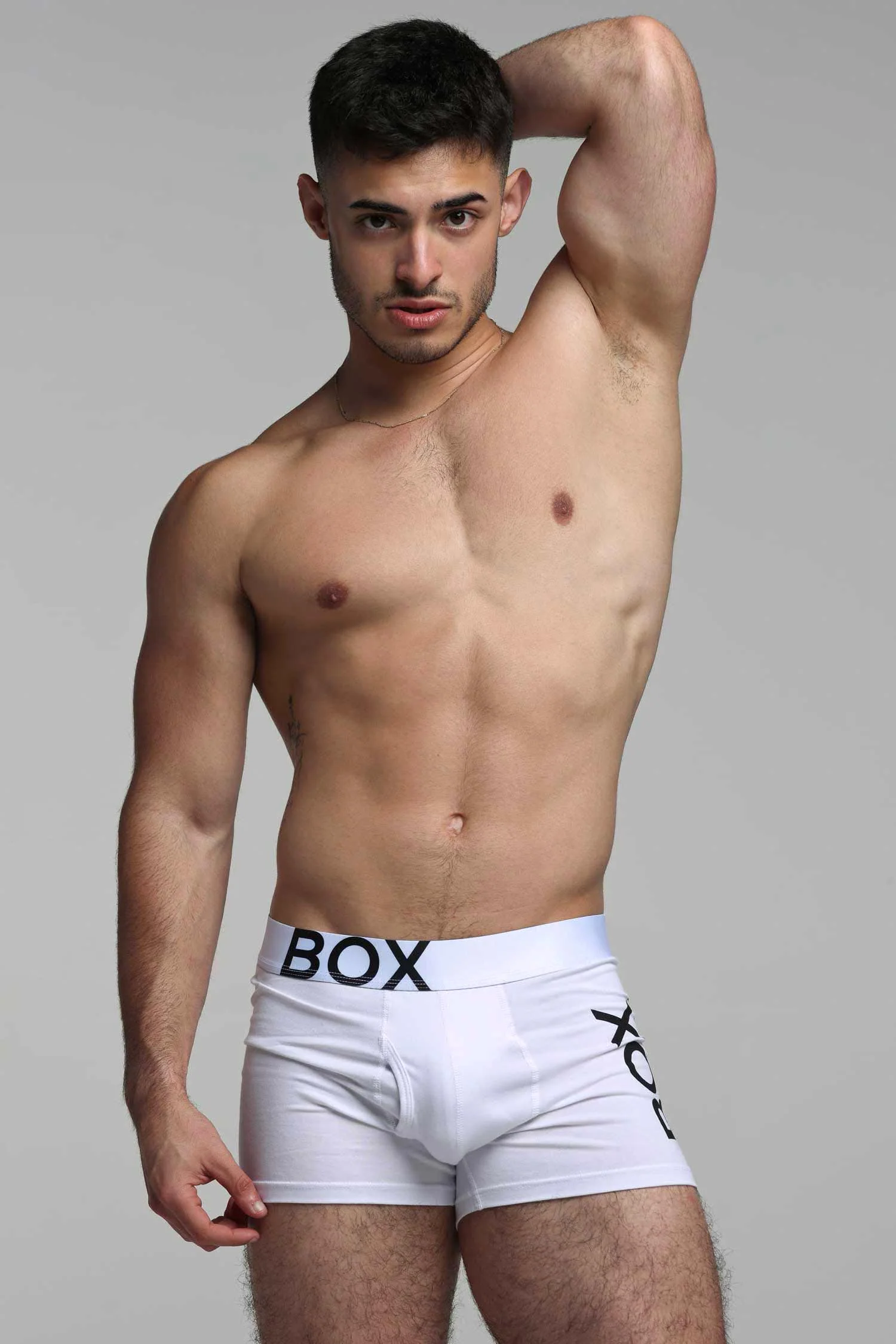 Mens White Boxers - Image 4