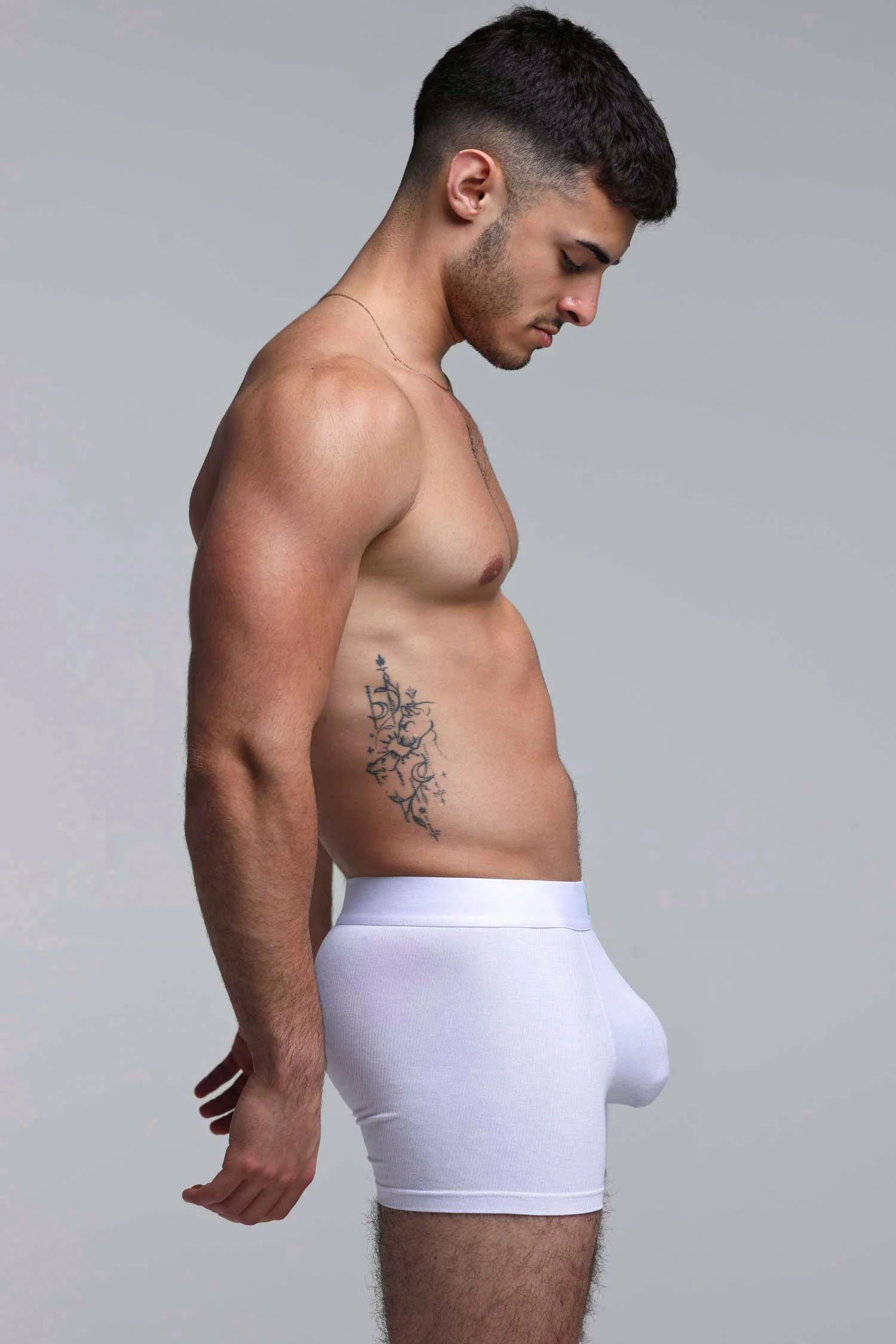 Color Pop Boxers - White & Green - Image 2