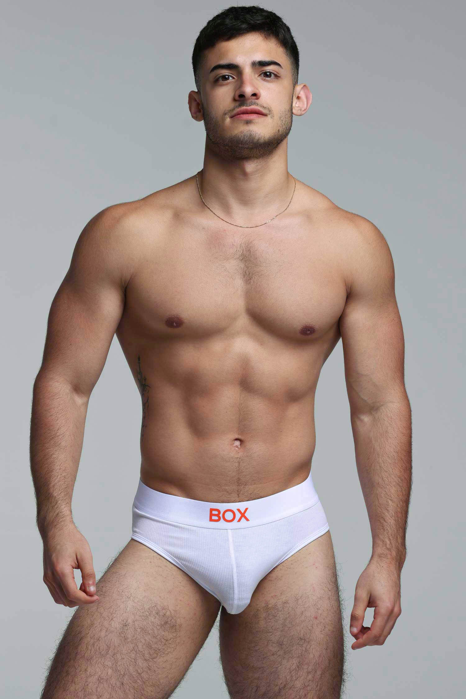 Color Pop Briefs - White & Orange - Image 6