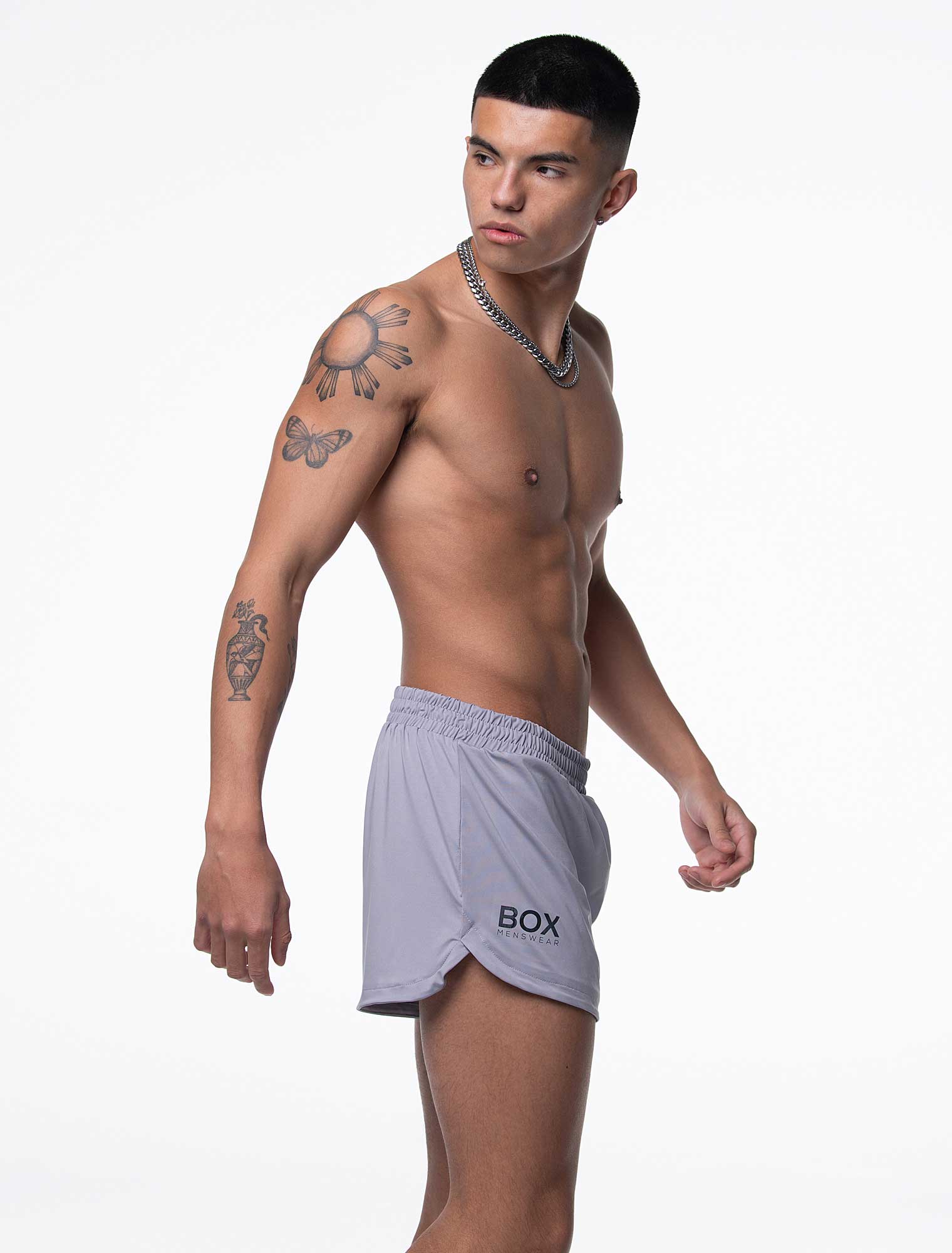 Compound Jock Shorts - Grey - Image 10