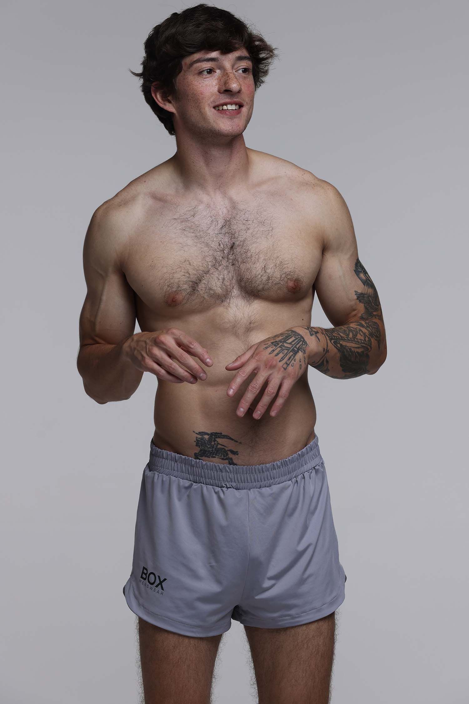 Compound Jock Shorts - Grey - Image 12