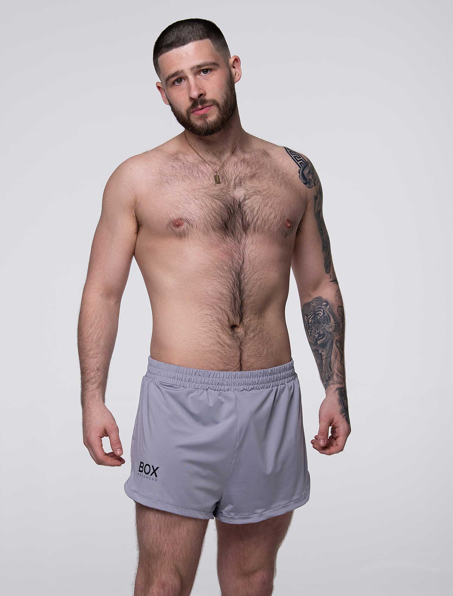 Compound Jock Shorts - Grey - Image 8