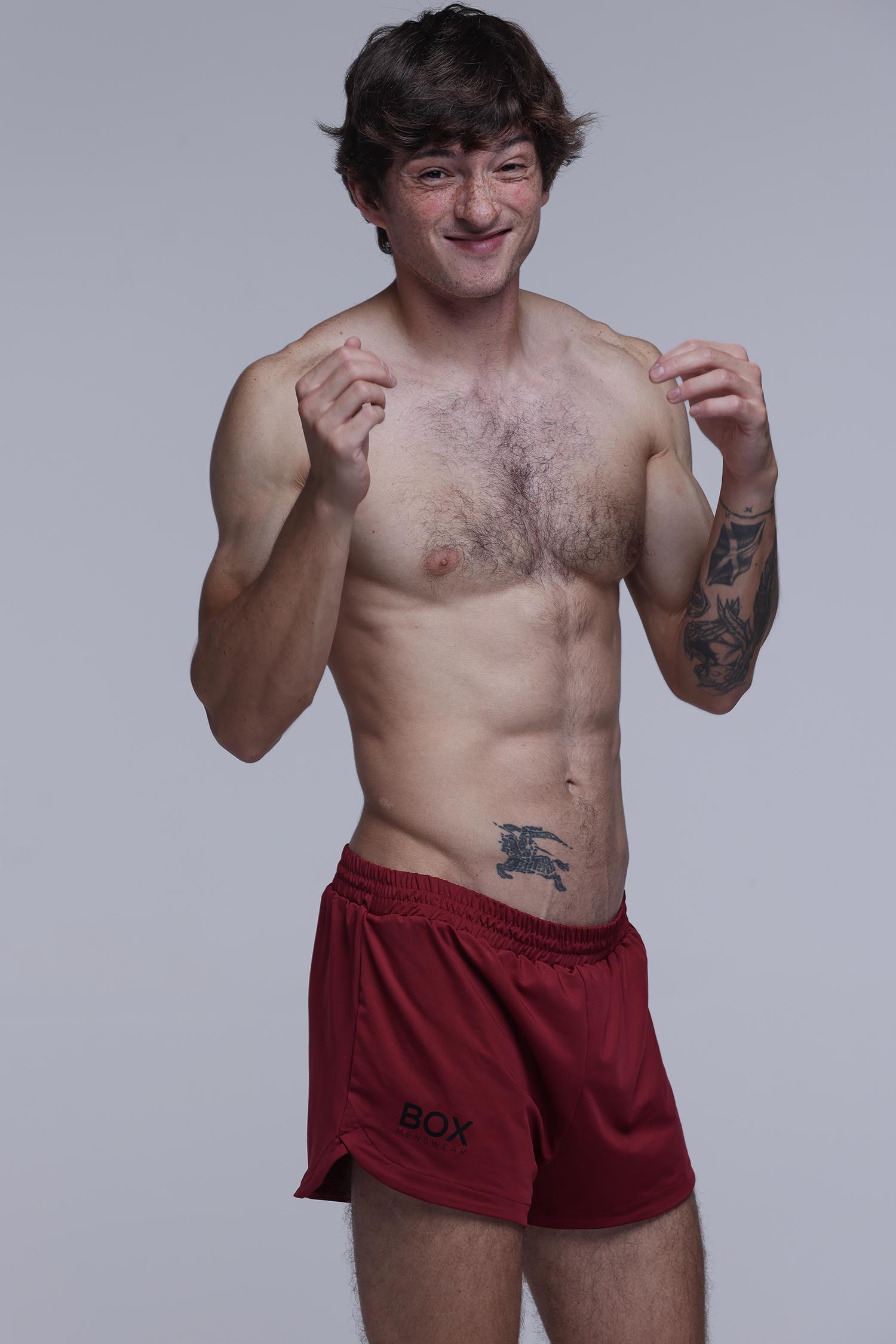 Compound Jock Shorts - Maroon - Image 6