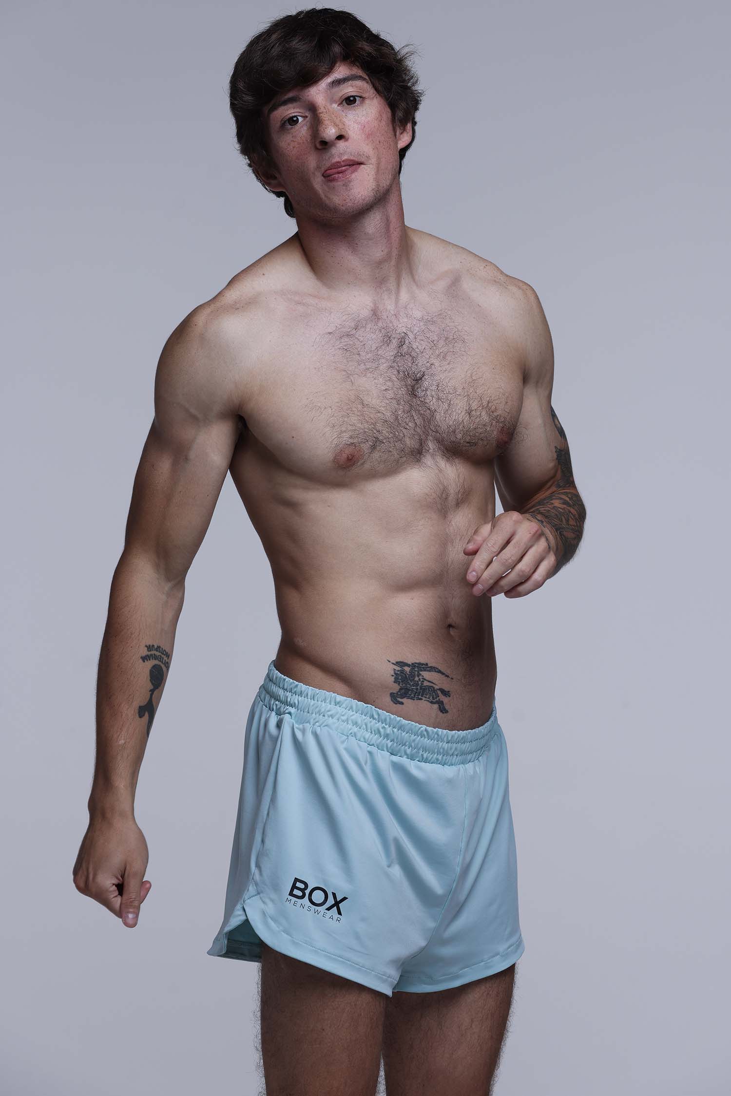 Compound Jock Shorts - Aqua - Image 10