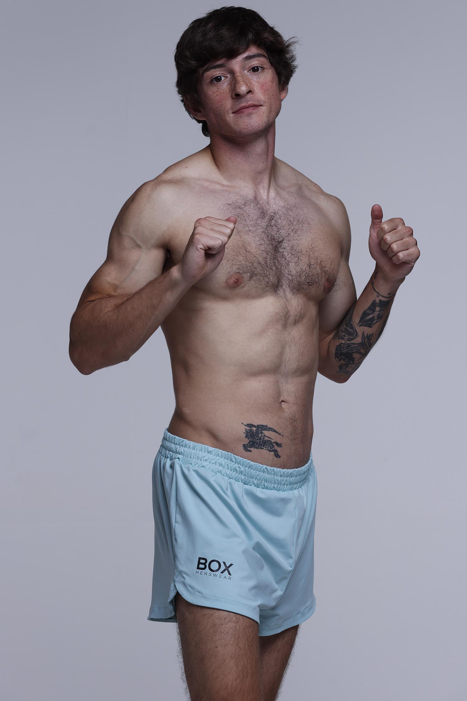 Compound Jock Shorts - Aqua - Image 11