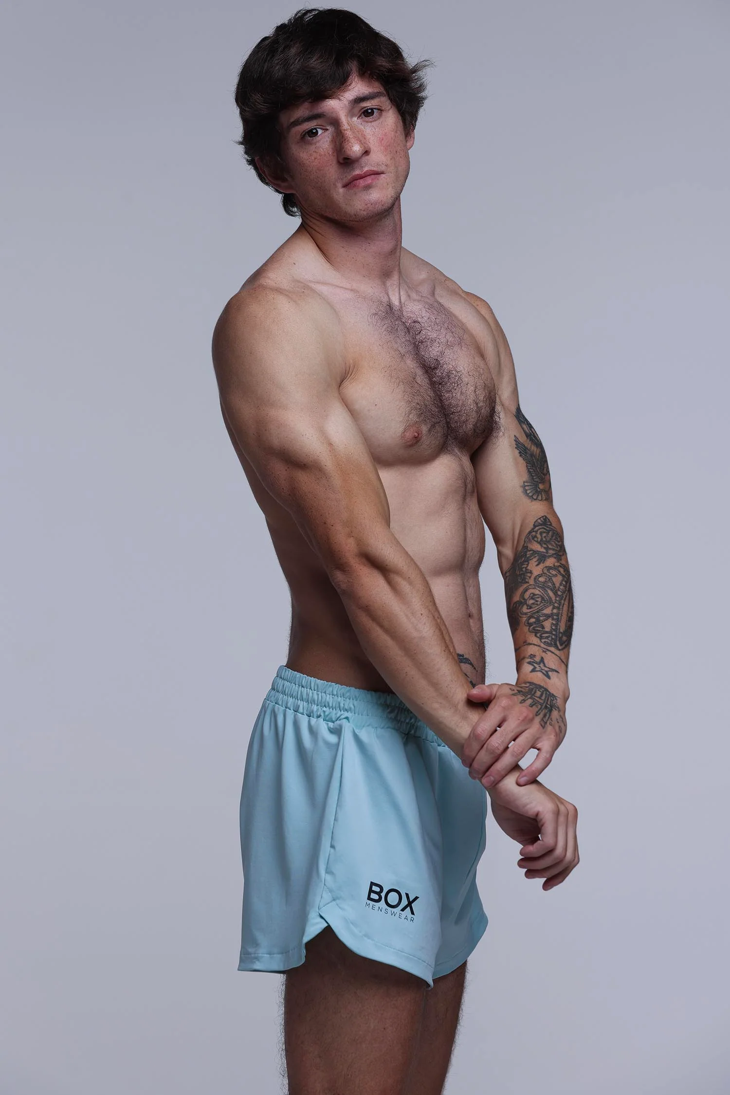Compound Jock Shorts - Aqua - Image 12