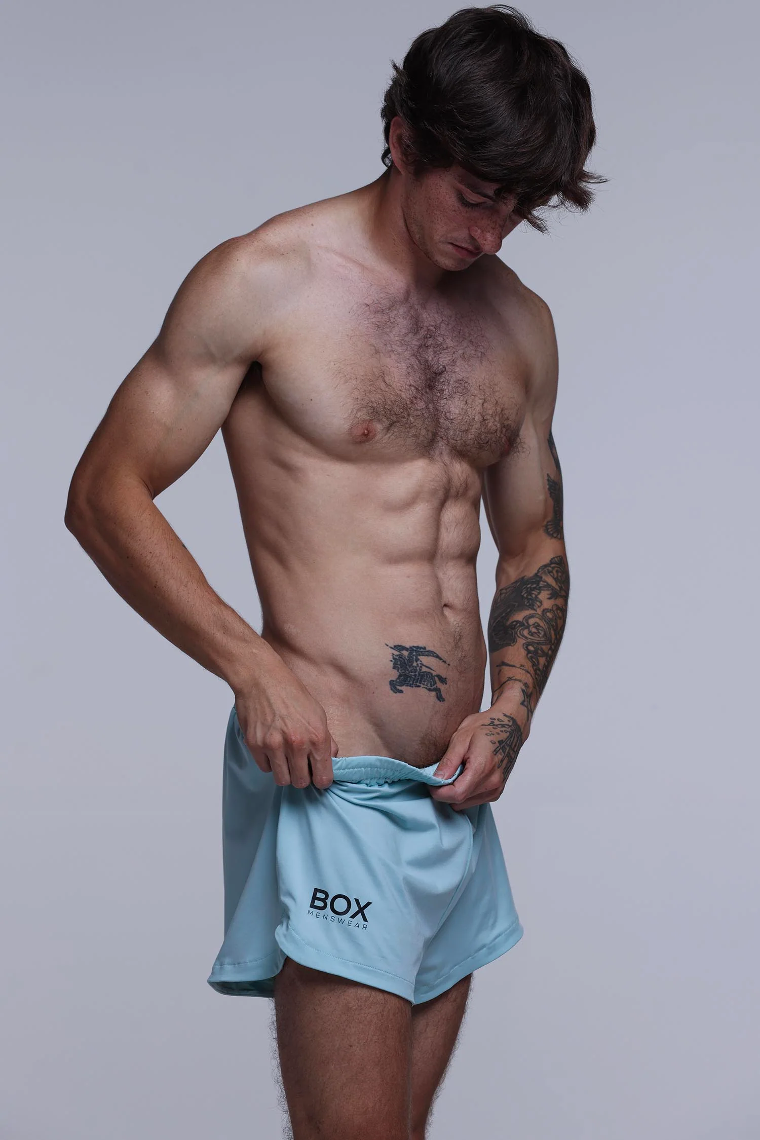 Compound Jock Shorts - Aqua - Image 13