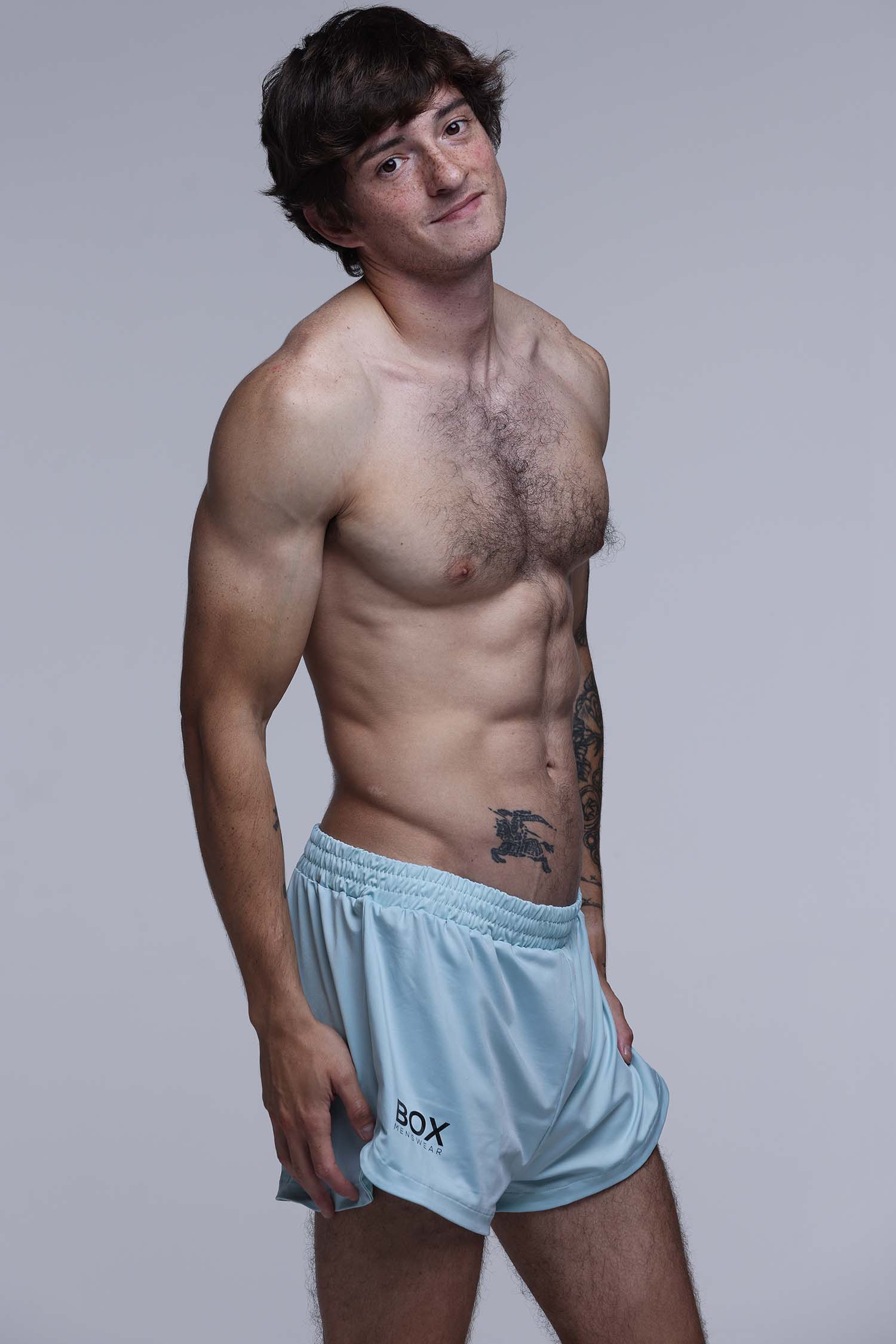 Compound Jock Shorts - Aqua - Image 14