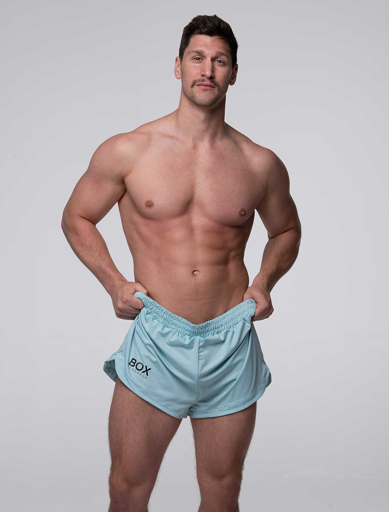 Compound Jock Shorts - Aqua - Image 4