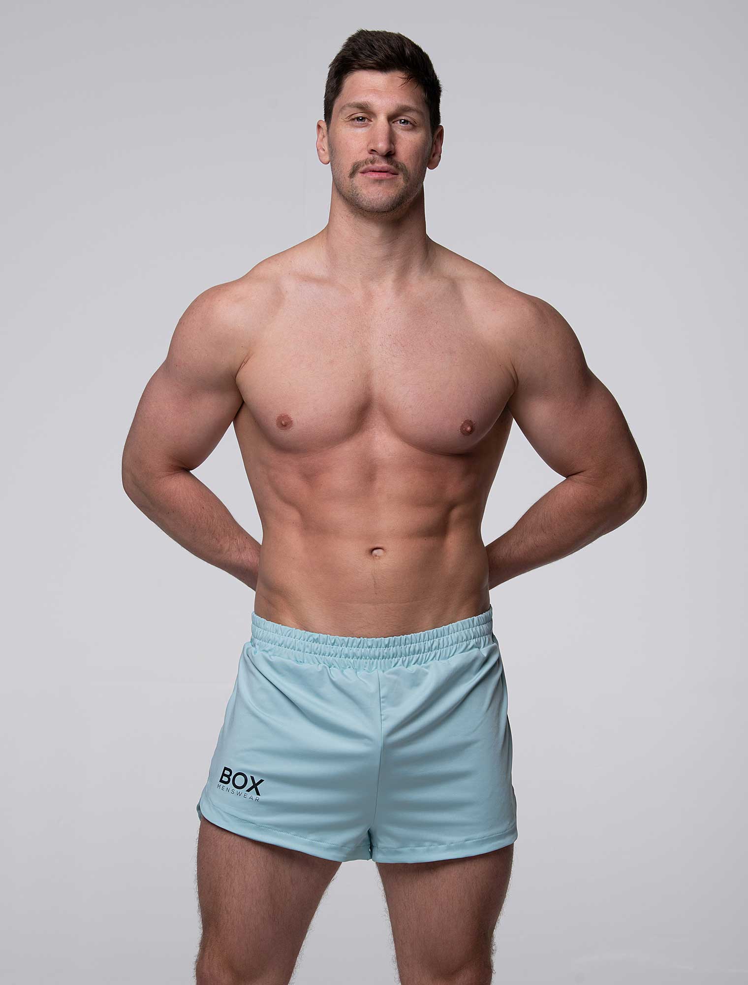 Compound Jock Shorts - Aqua - Image 7
