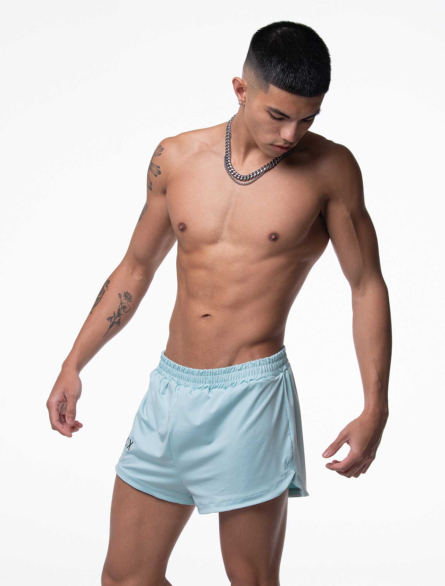 Compound Jock Shorts - Aqua - Image 9