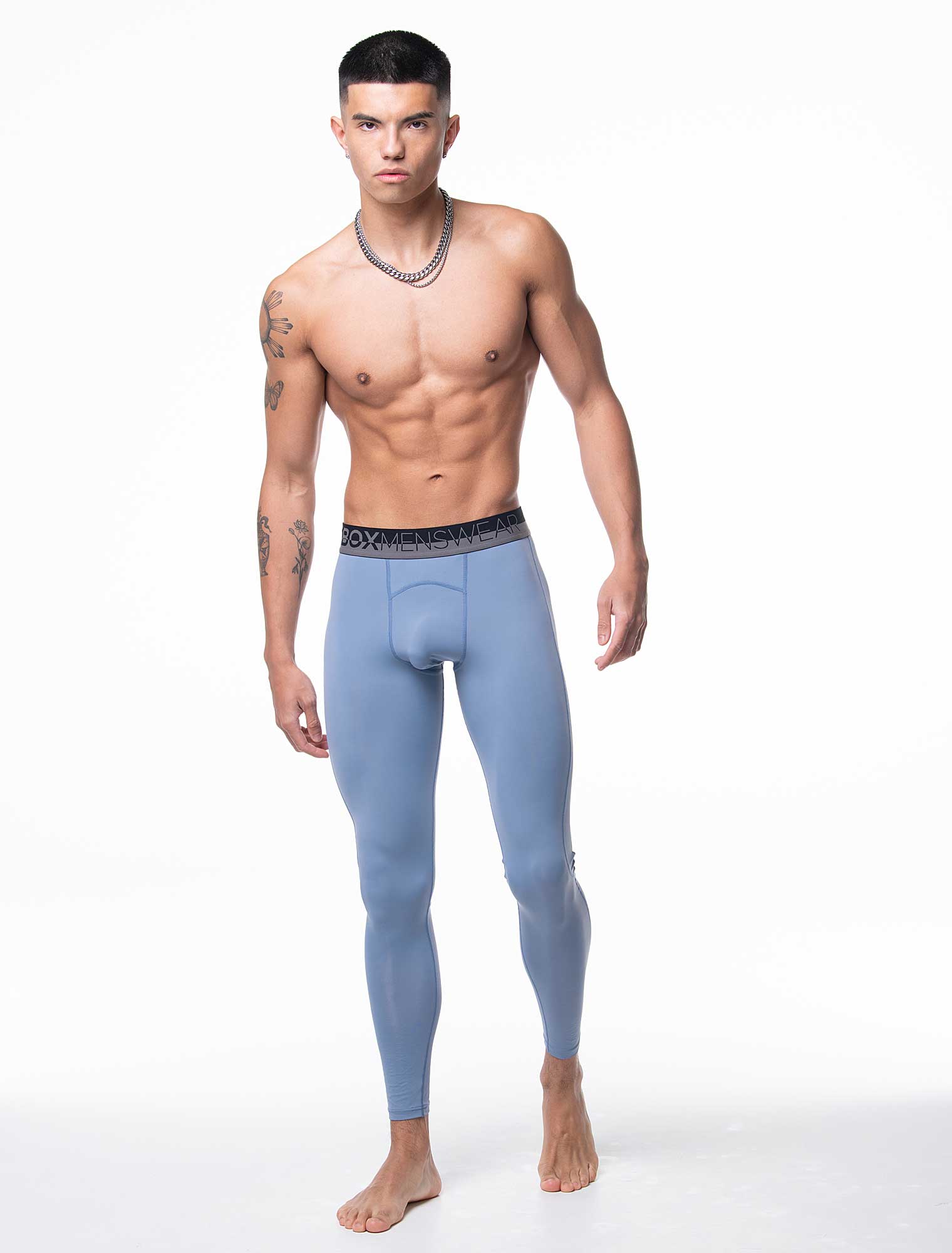 Compression Leggings 2.0 - Crystal Blue - Image 2