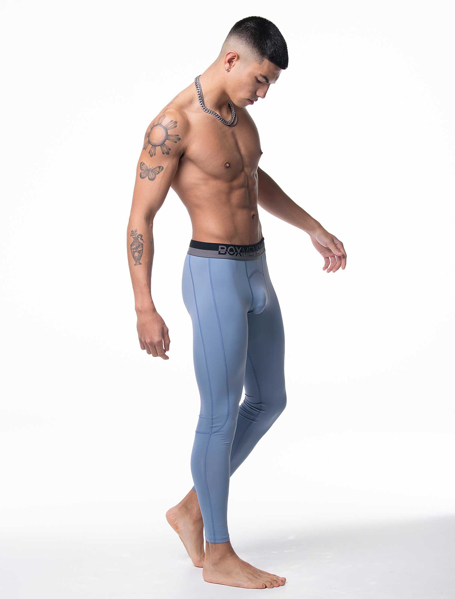 Compression Leggings 2.0 - Crystal Blue - Image 3