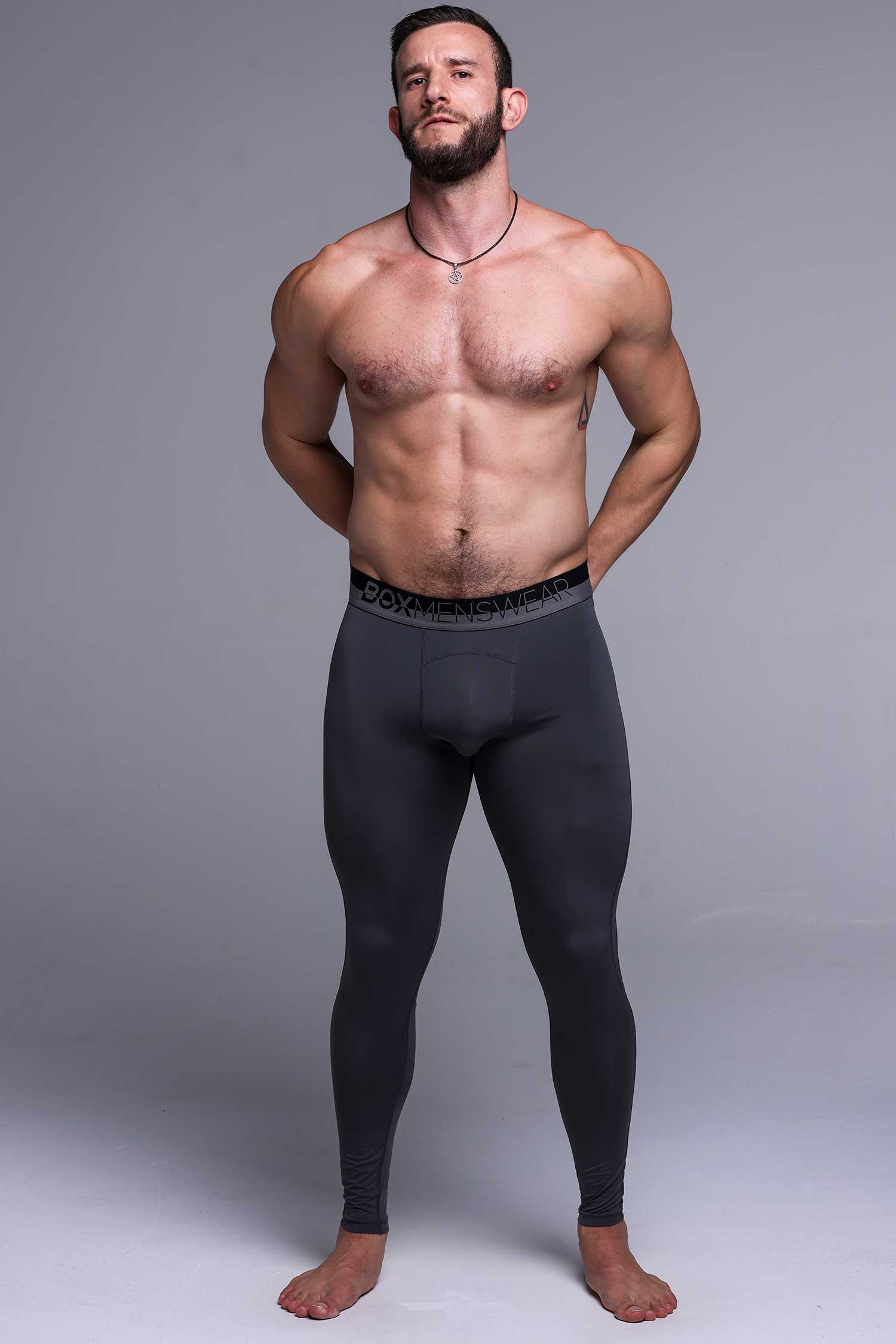 Compression Leggings 2.0 - Slate Grey - Image 4