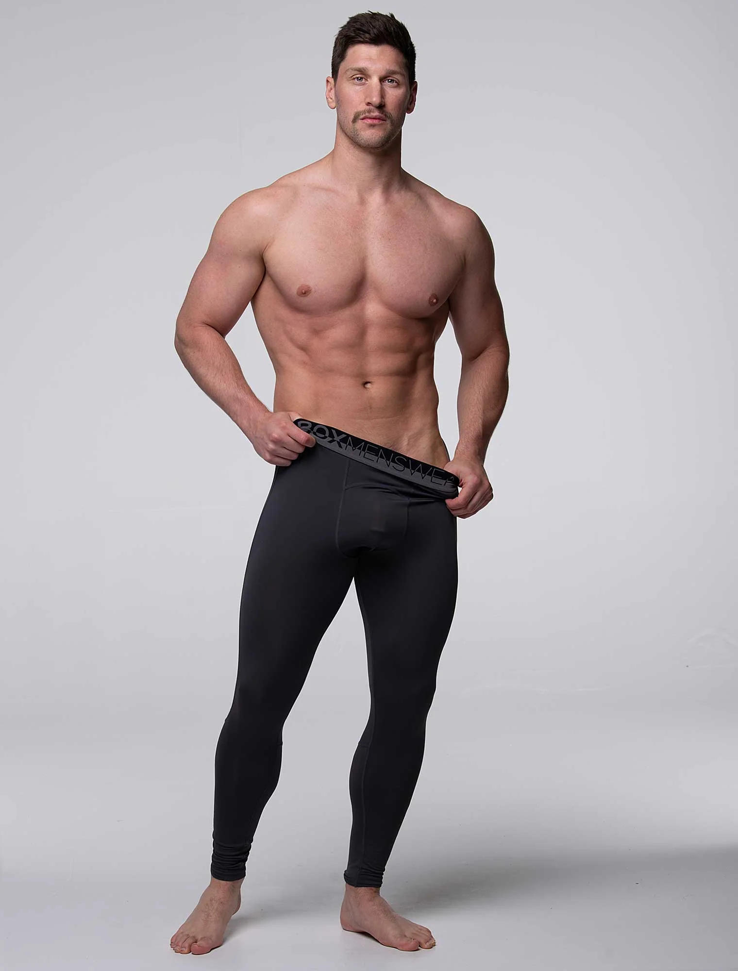 Compression Leggings 2.0 - Slate Grey - Image 6