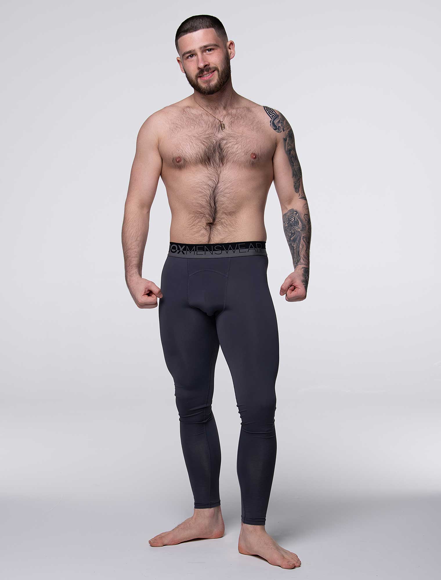 Compression Leggings 2.0 - Slate Grey - Image 7