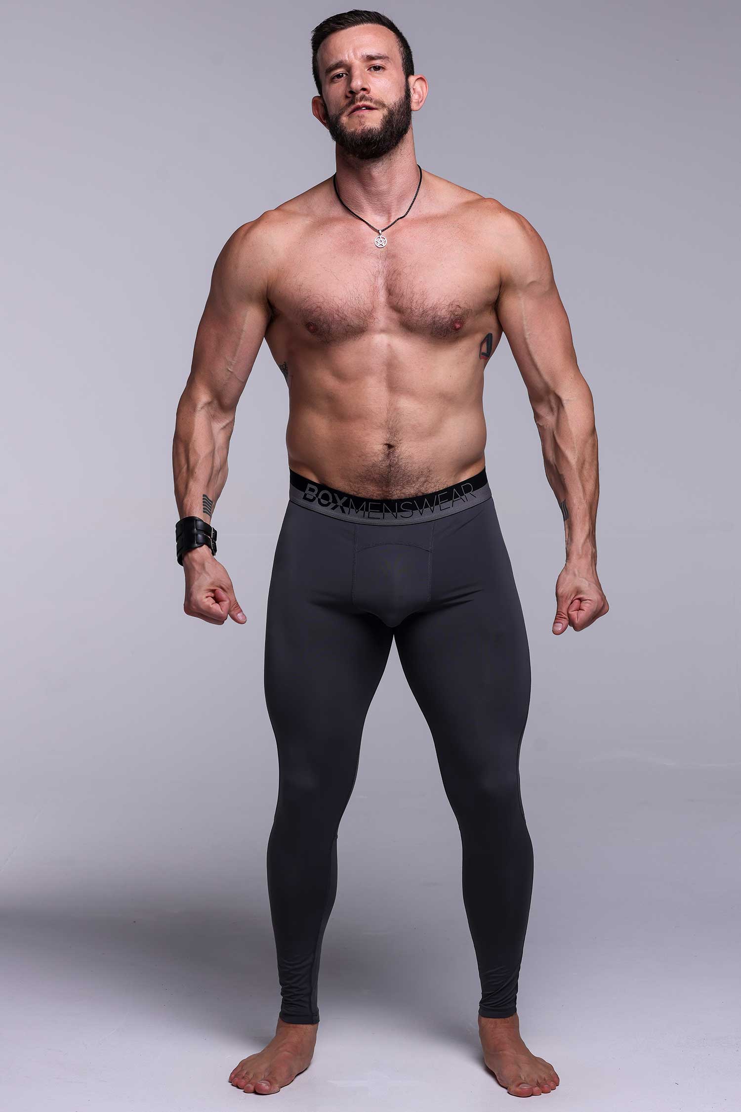 Compression Leggings 2.0 - Slate Grey - Image 8