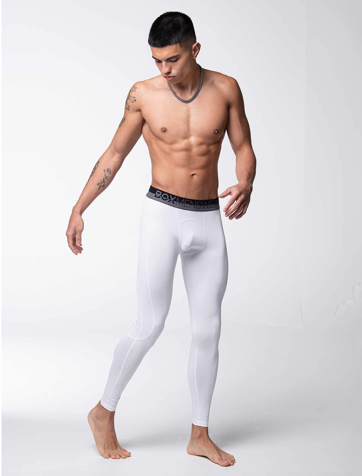 Compression Leggings 2.0 - White - Image 3