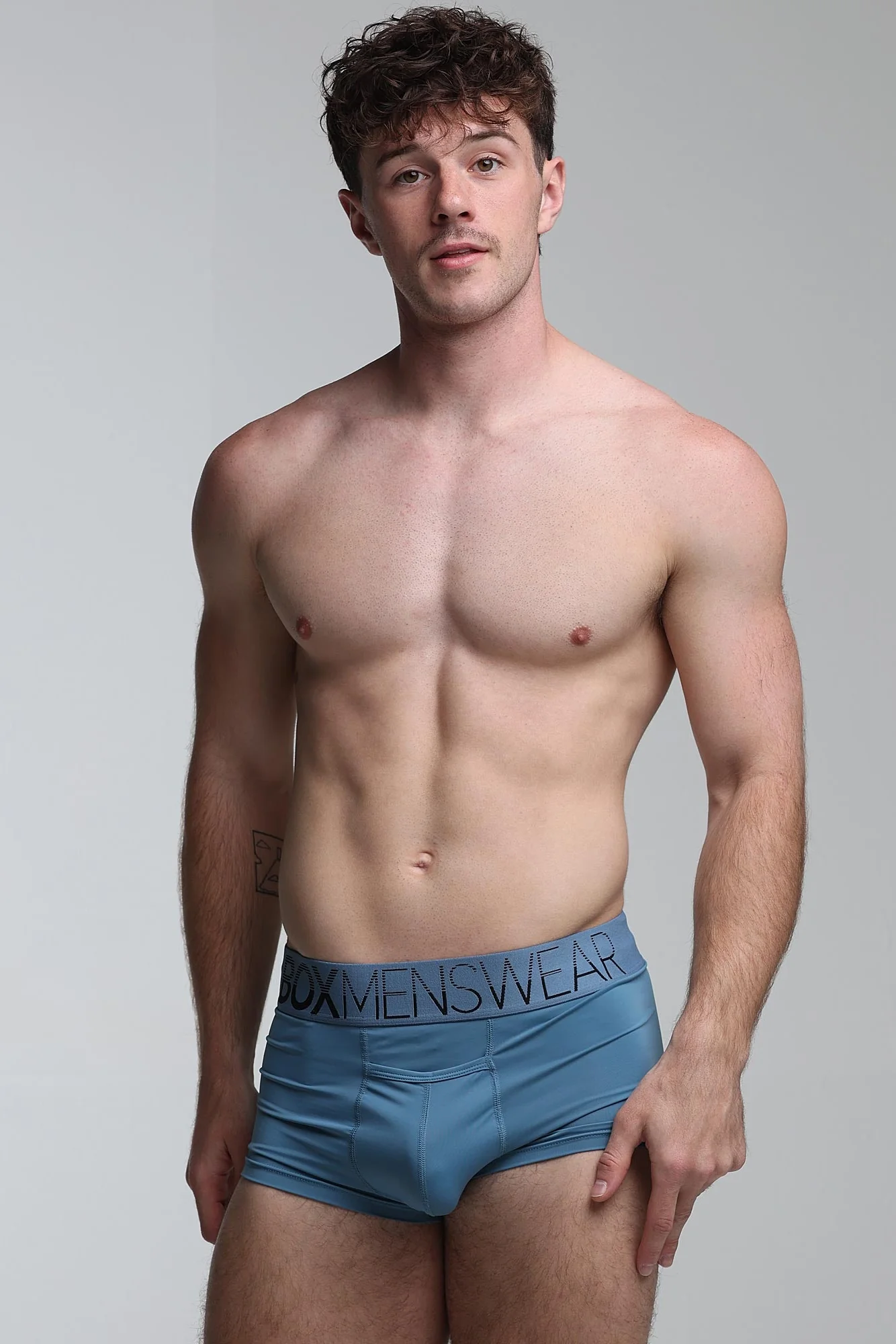 Mens Arched Keyhole Boxers - Oceanic Odyssey