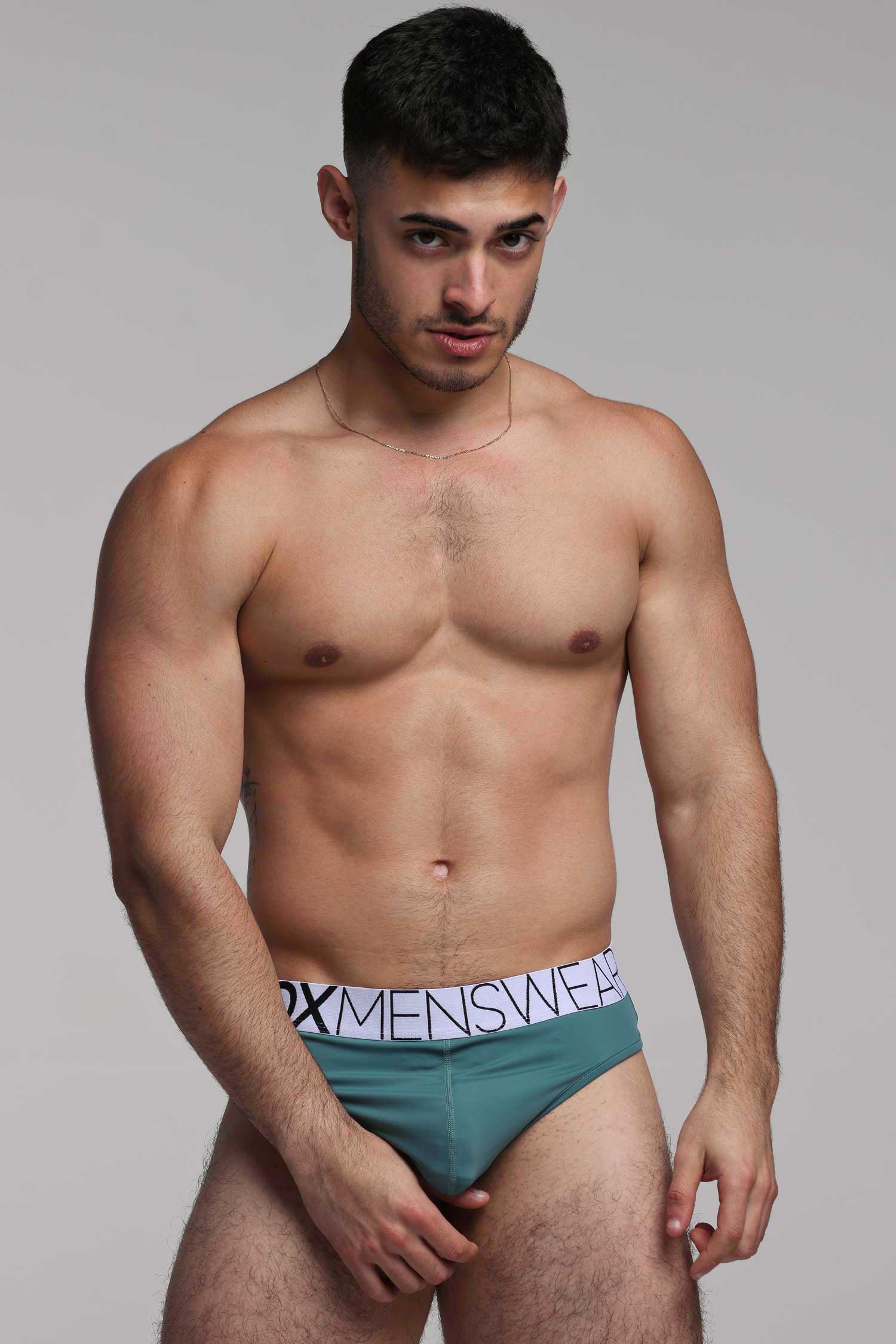 Brazilian Butt Briefs - Amazon Green - Image 3