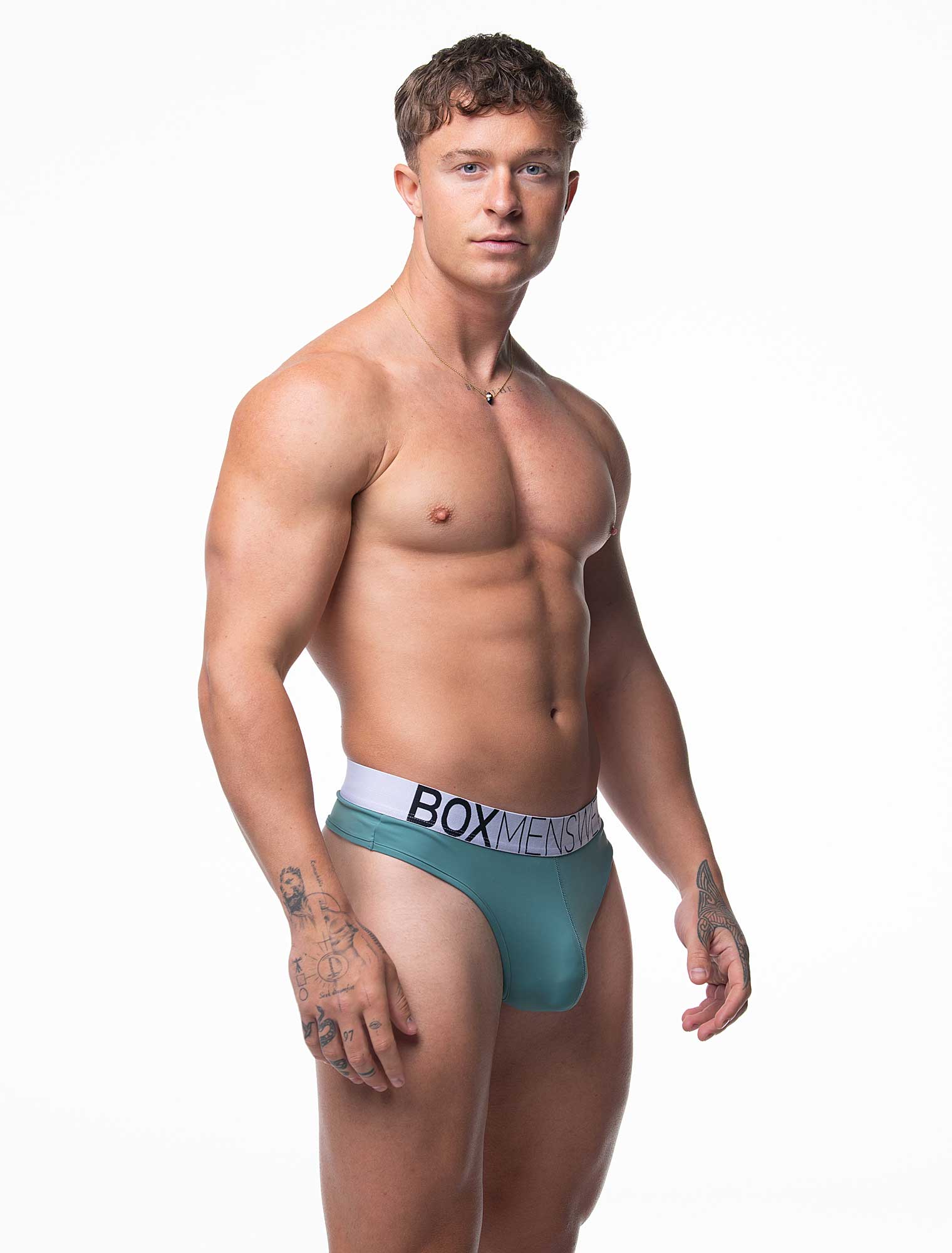 Brazilian Butt Briefs - Amazon Green - Image 9