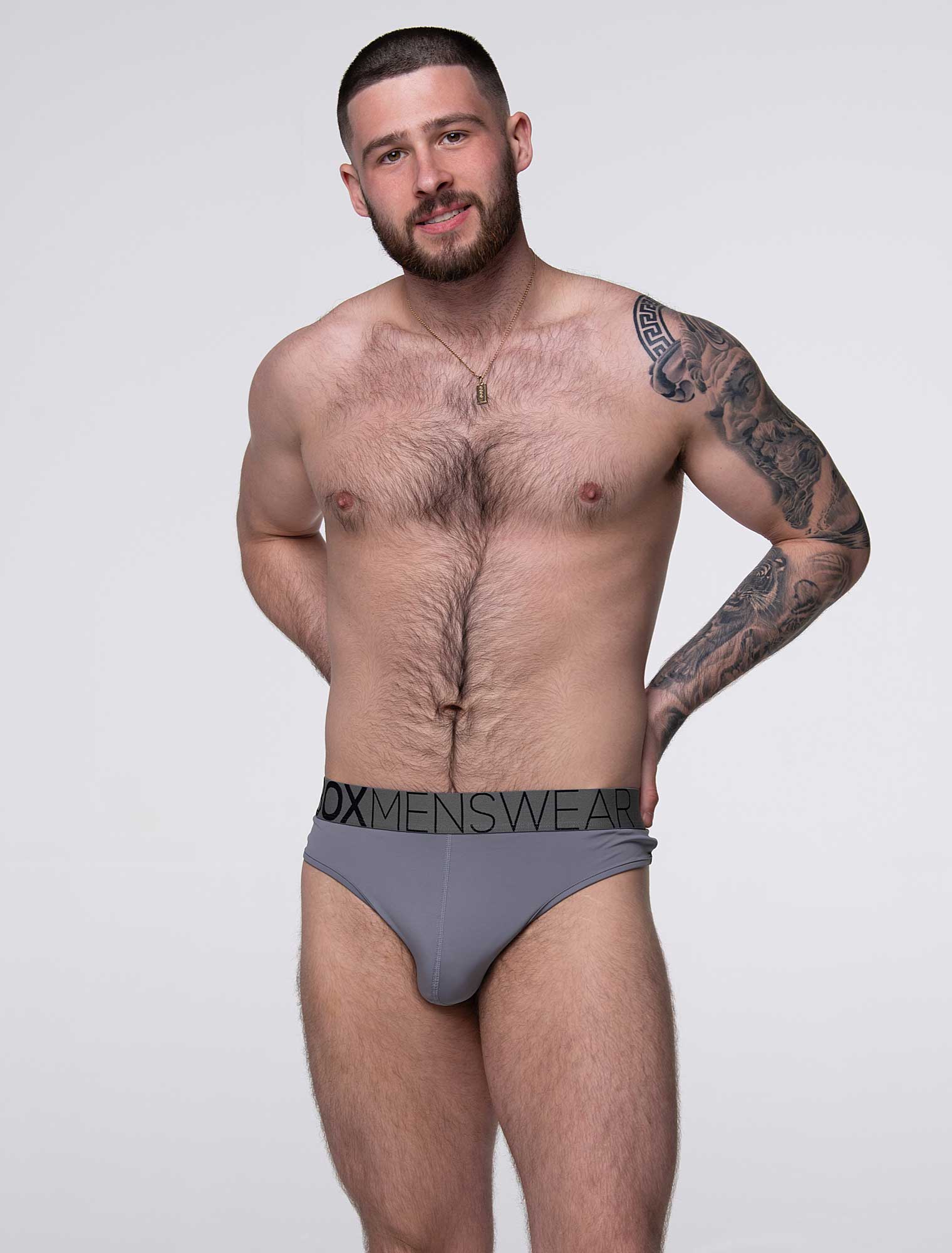 Brazilian Butt Briefs - São Paulo Grey - Image 10
