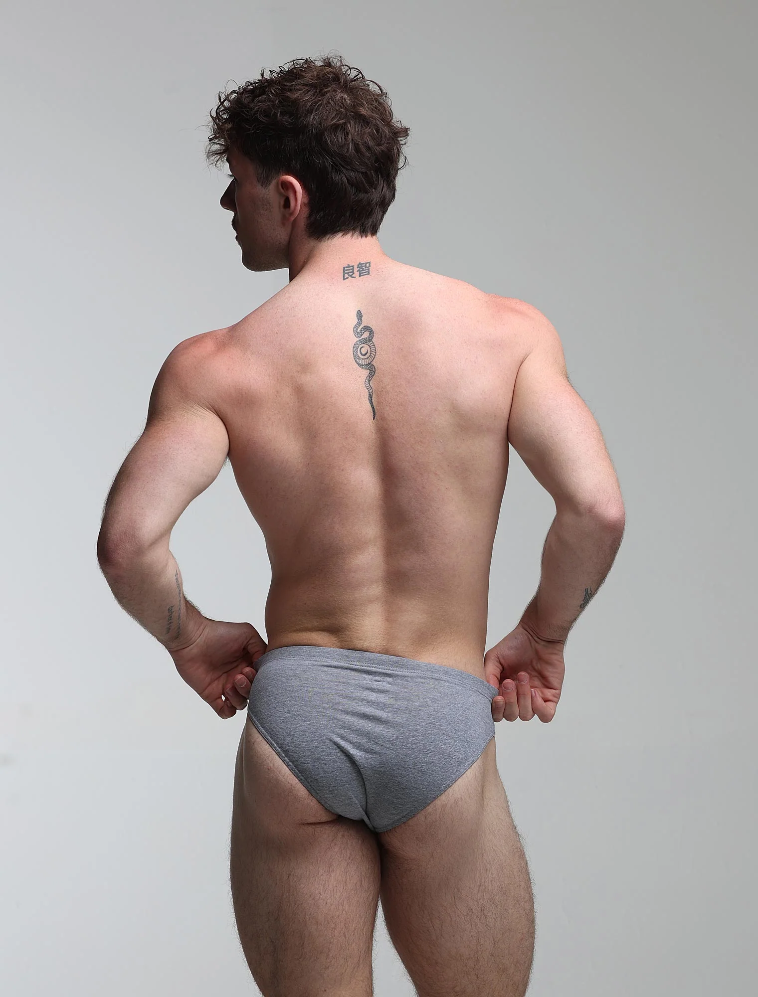 Minimal Briefs - Melange Grey - Image 5