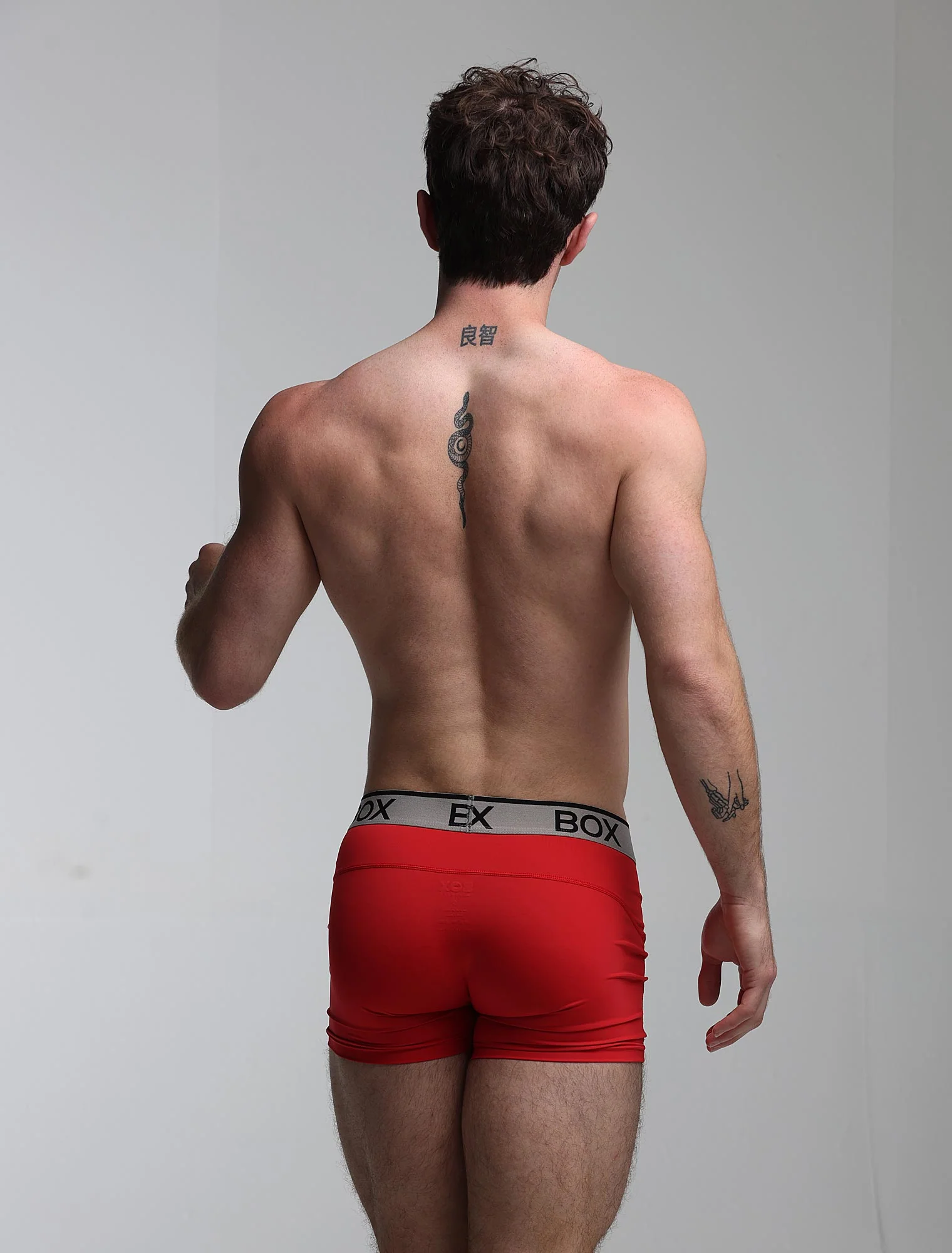 Mens Sports Boxers - Red Ignition - Image 10