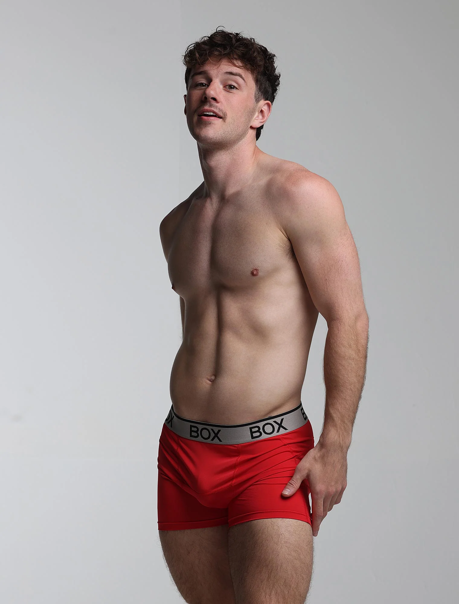 Mens Sports Boxers - Red Ignition - Image 8