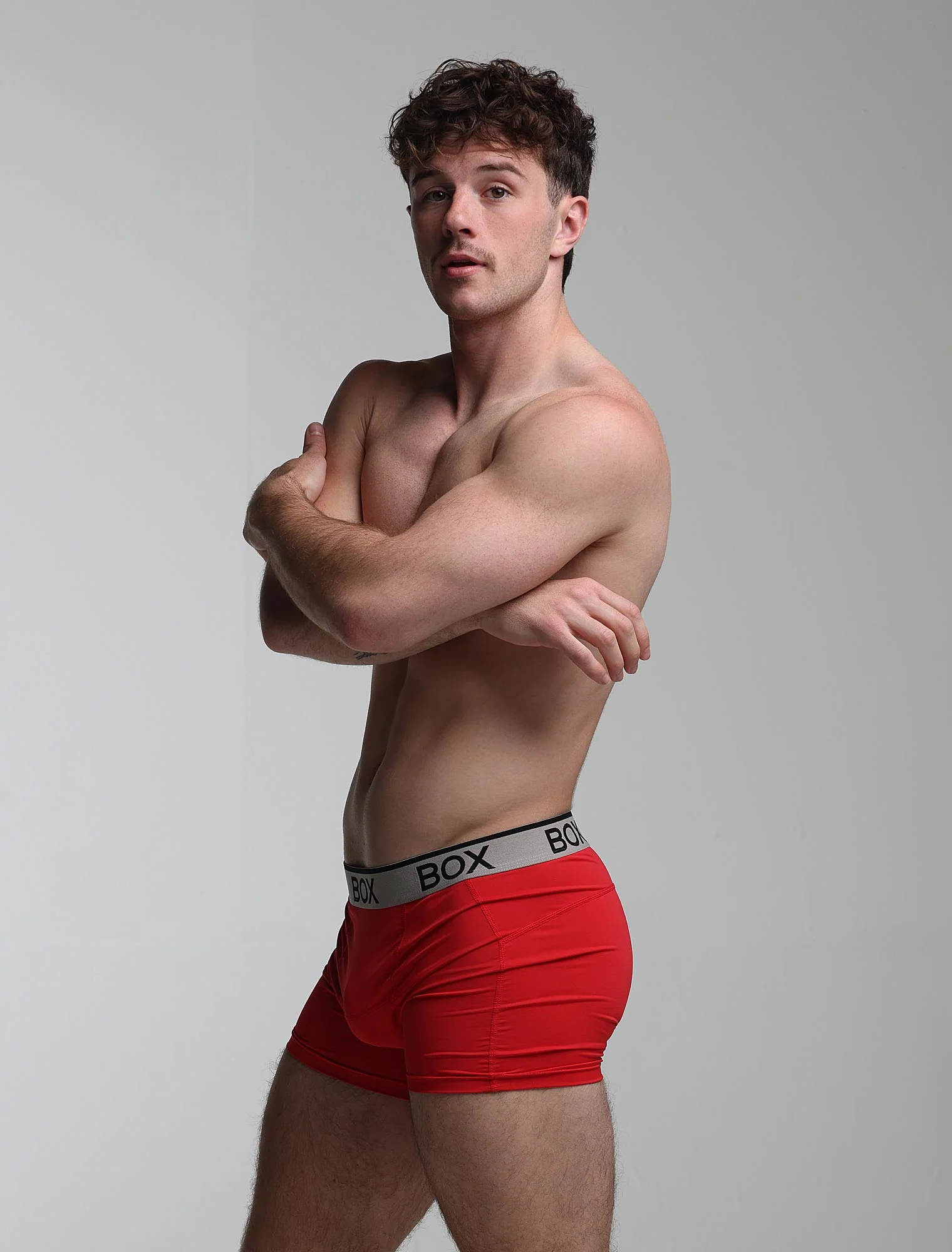 Mens Sports Boxers - Red Ignition - Image 9
