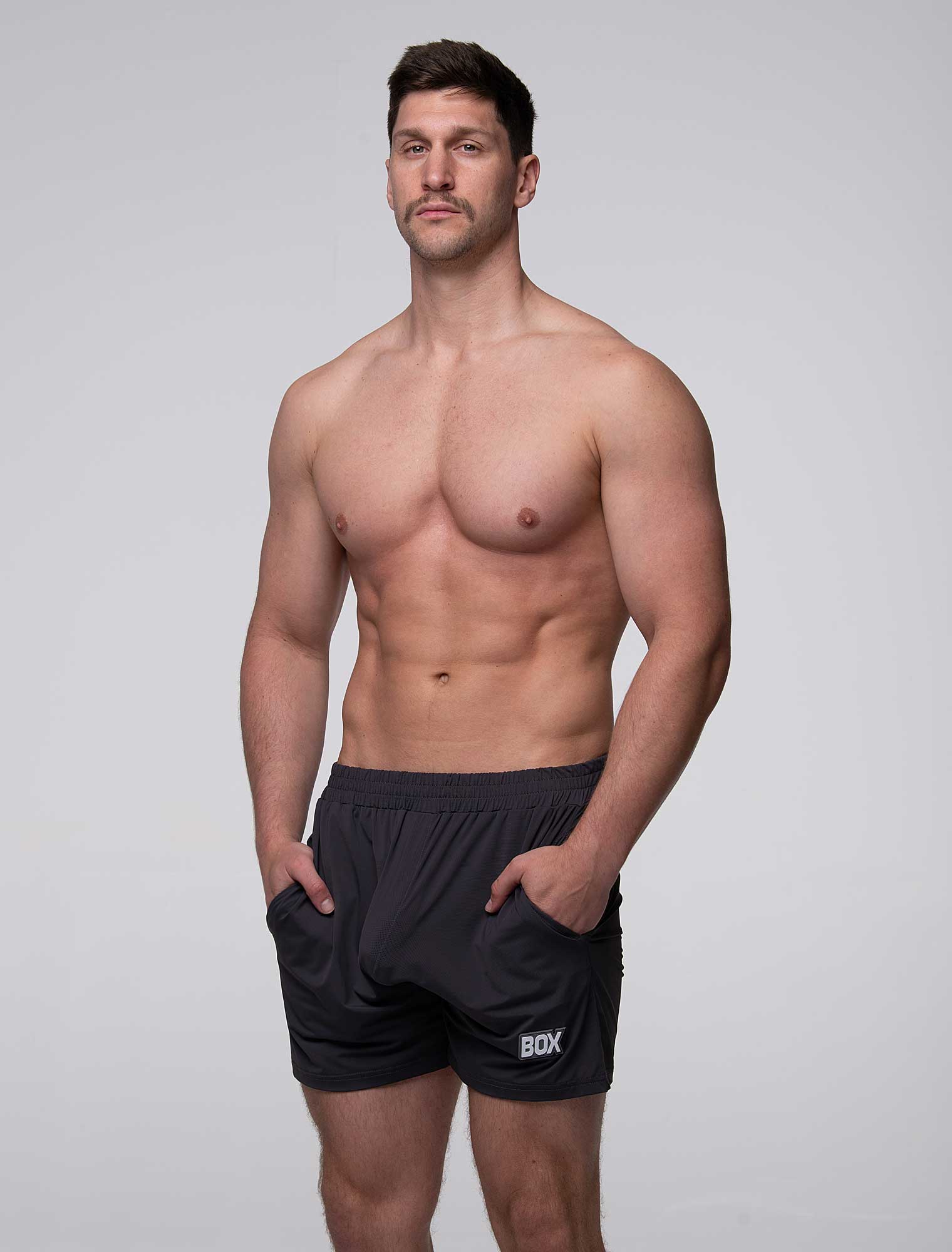 Mesh Soccer Shorts - Defence Grey - Image 4