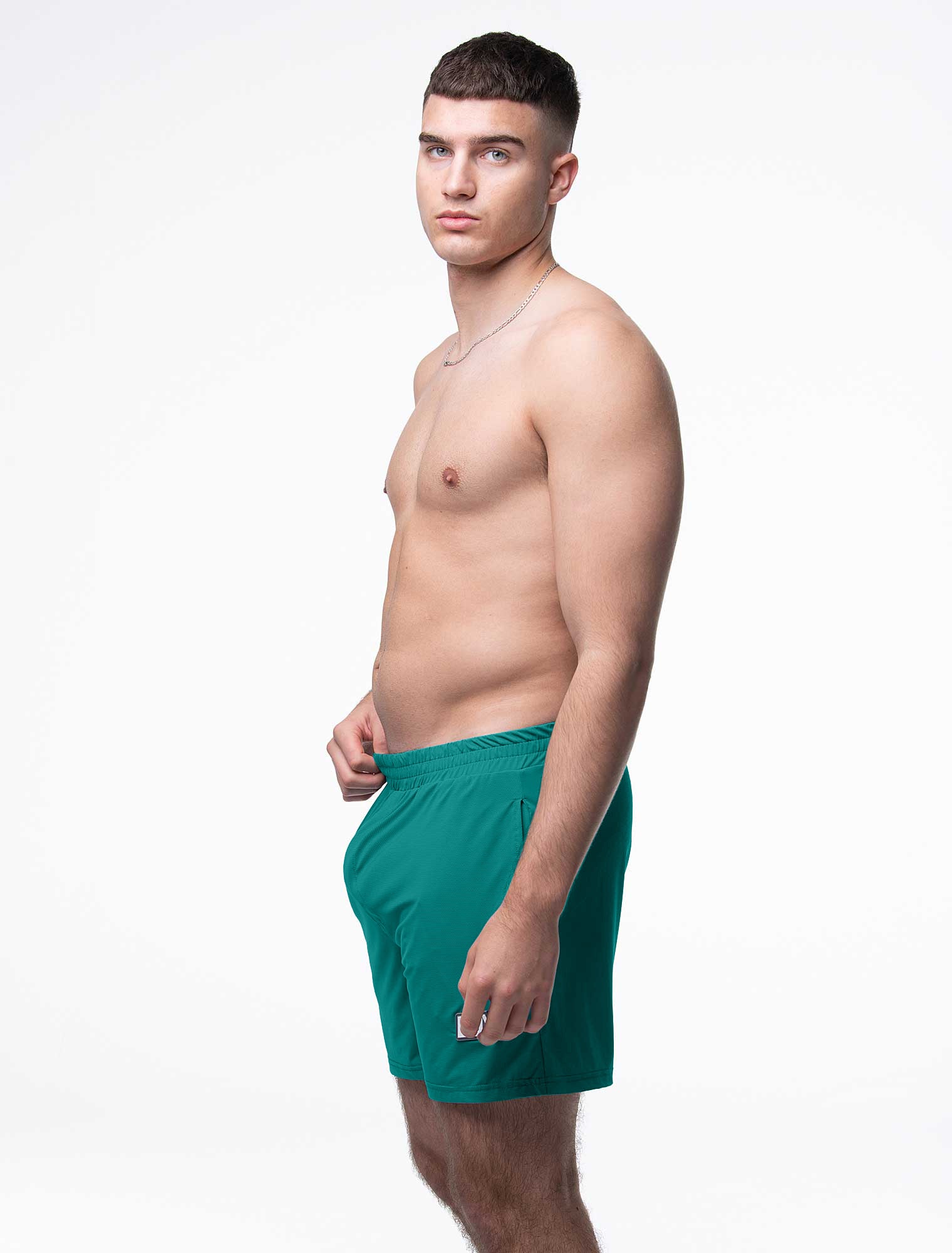 Mesh Soccer Shorts - Tactical Teal - Image 8