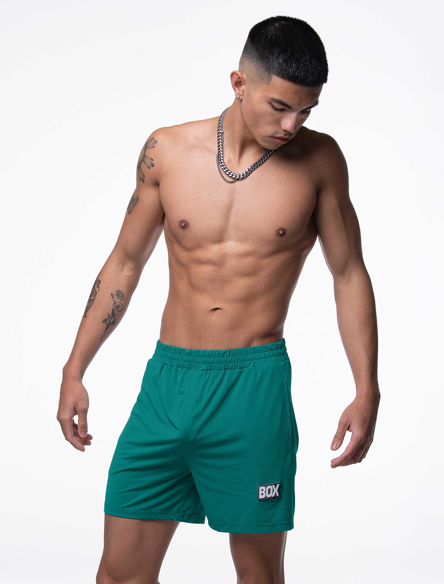 Mesh Soccer Shorts - Tactical Teal - Image 9