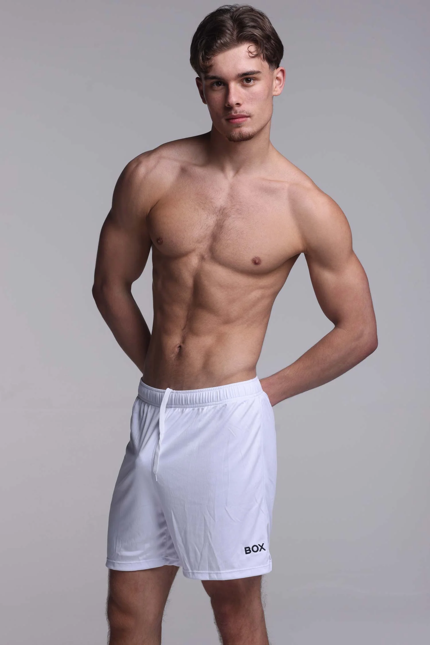 Mens Sports Shorts 2.0 - White - Image 3