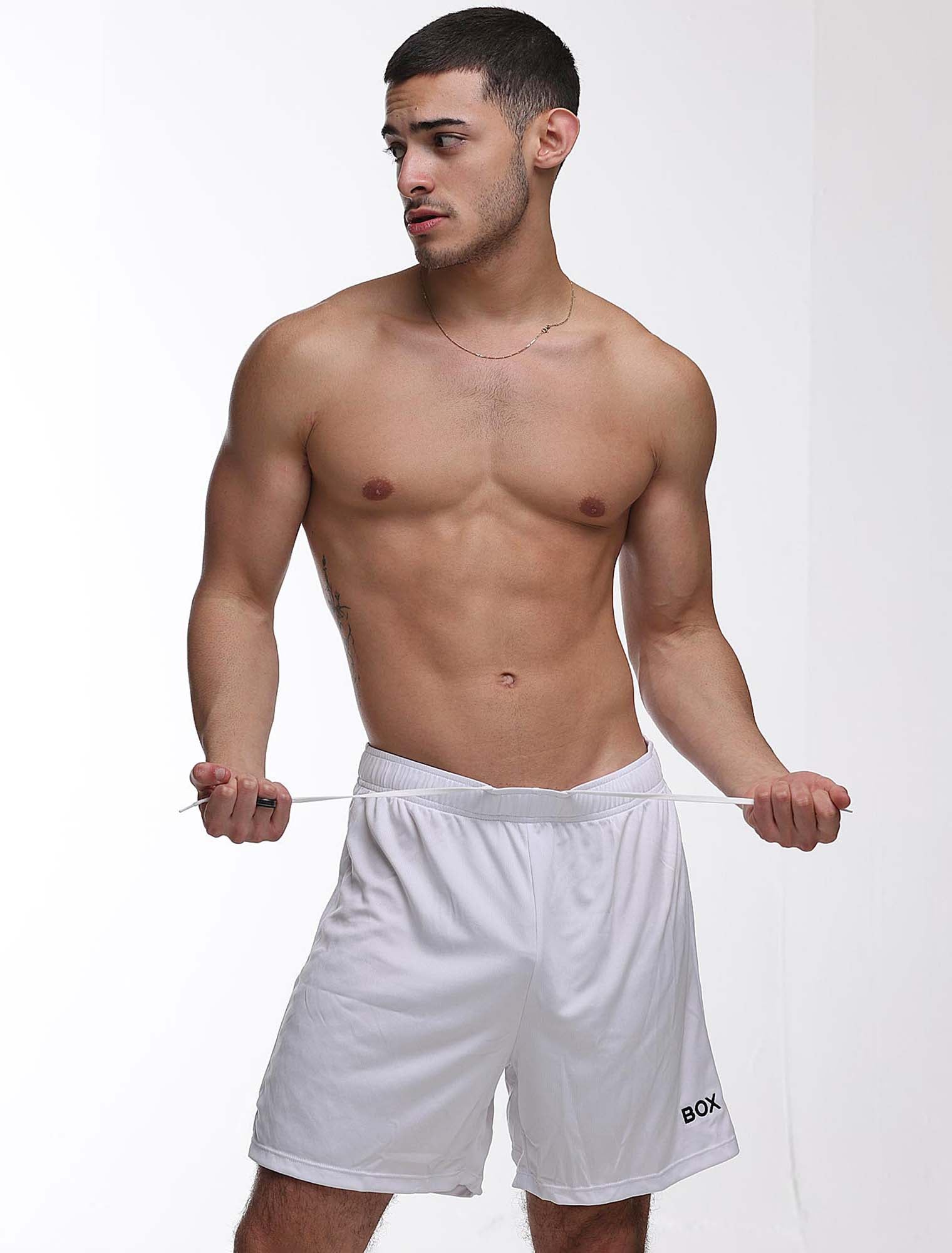 Mens Sports Shorts 2.0 - White - Image 5