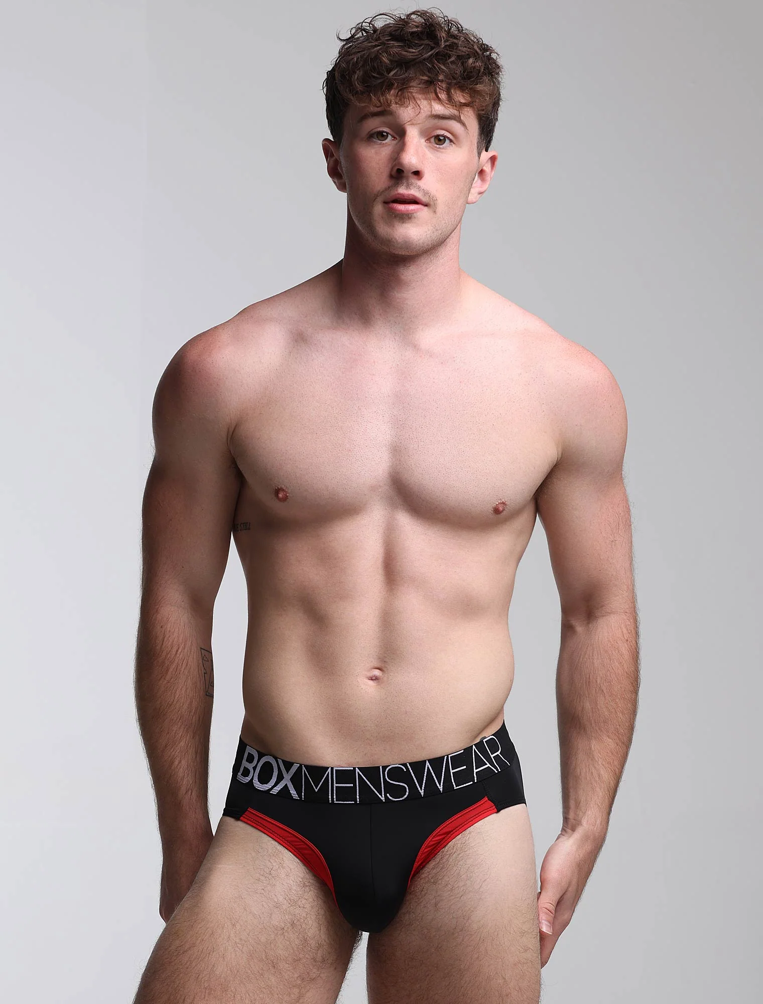 Prince Fit Briefs - Black & Red - Image 6