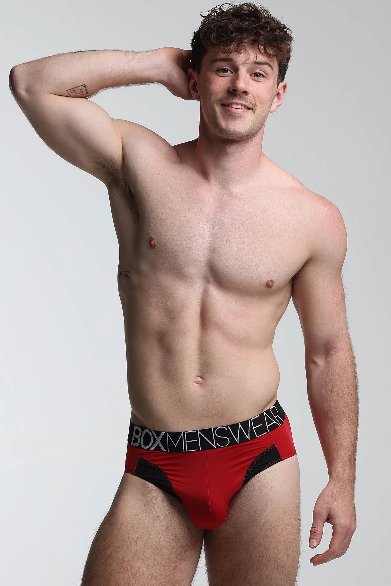 Prince Fit Briefs - Red & Black
