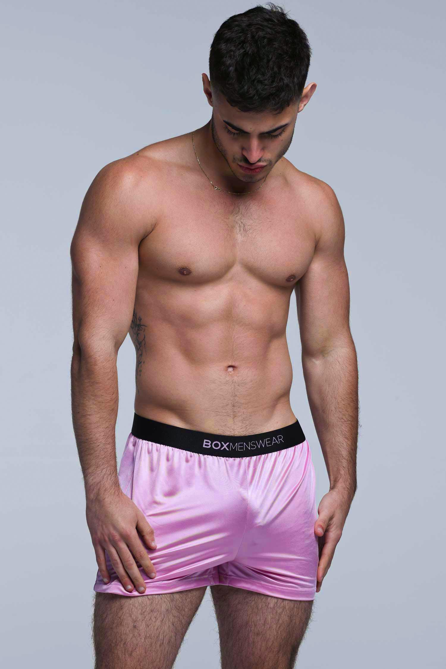 Satin Boxers - Pink Tease - Image 10
