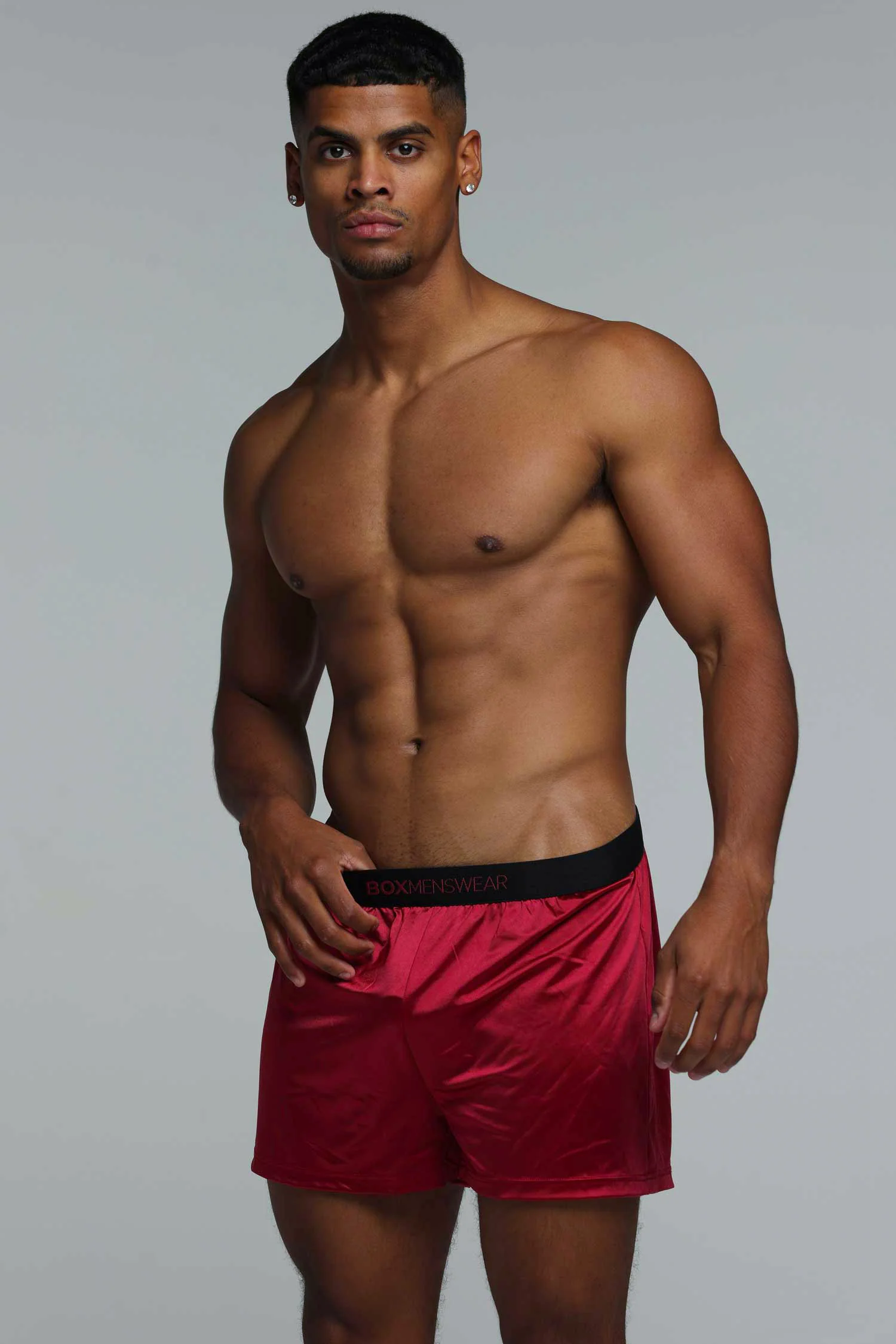 Satin Boxers - Rouge Desire - Image 2