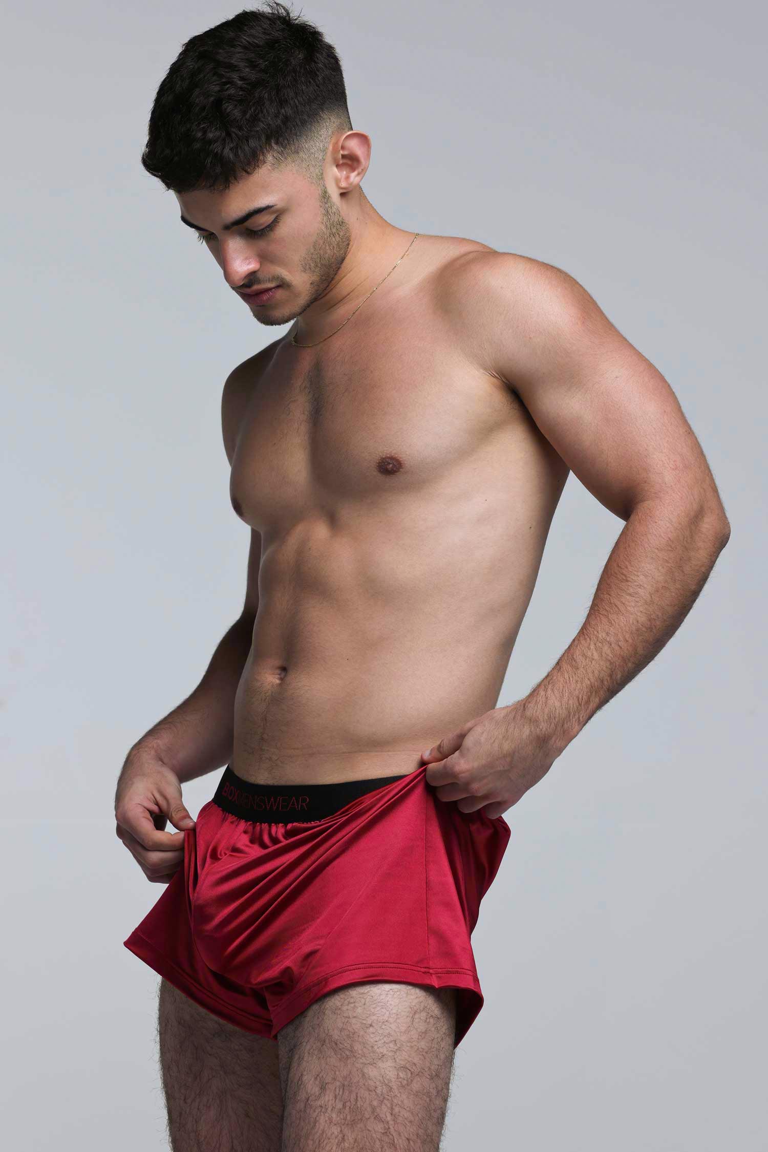 Satin Boxers - Rouge Desire - Image 3