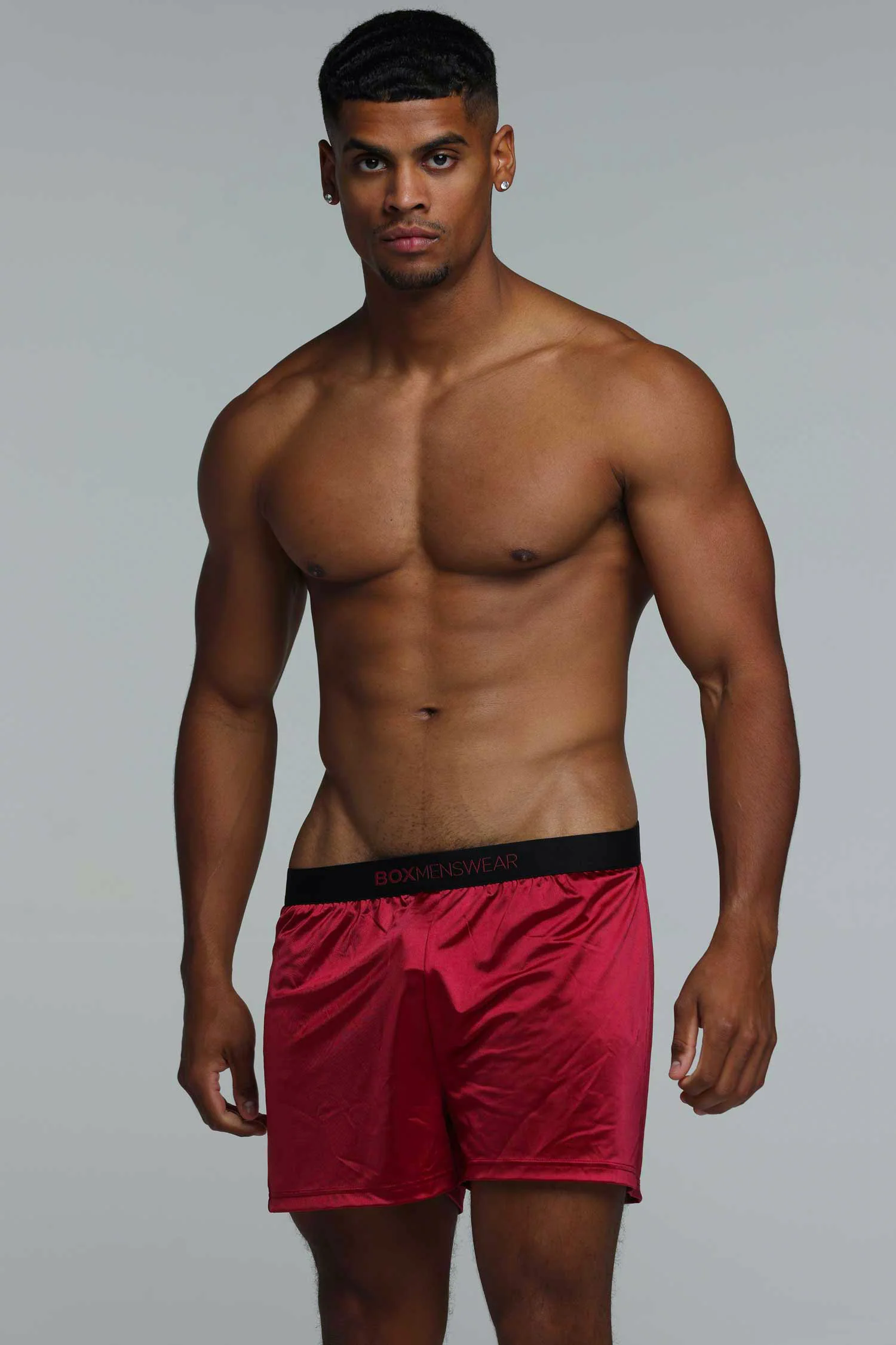 Satin Boxers - Rouge Desire - Image 4