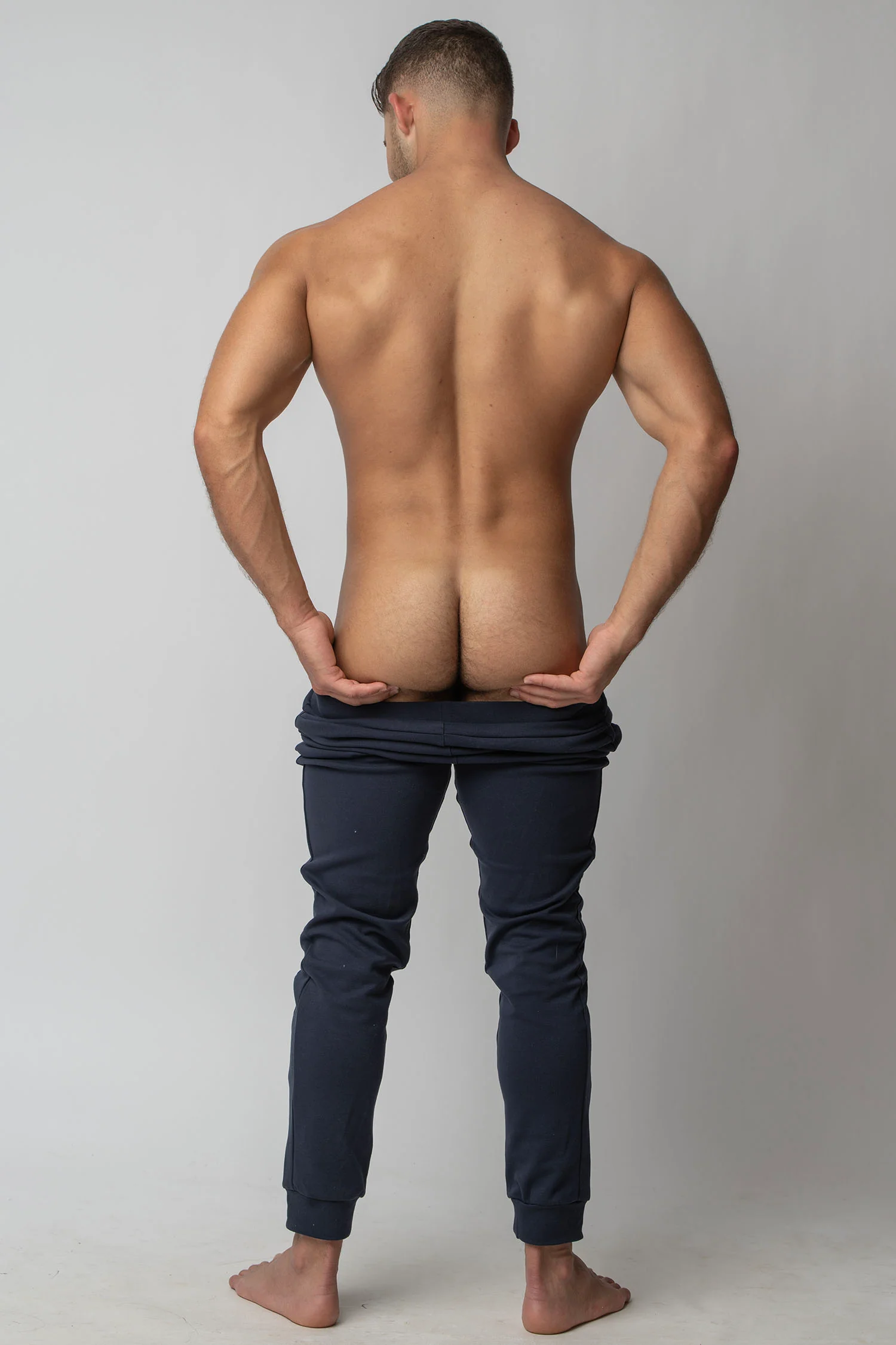 Super Soft Track Pants - Navy - Image 4